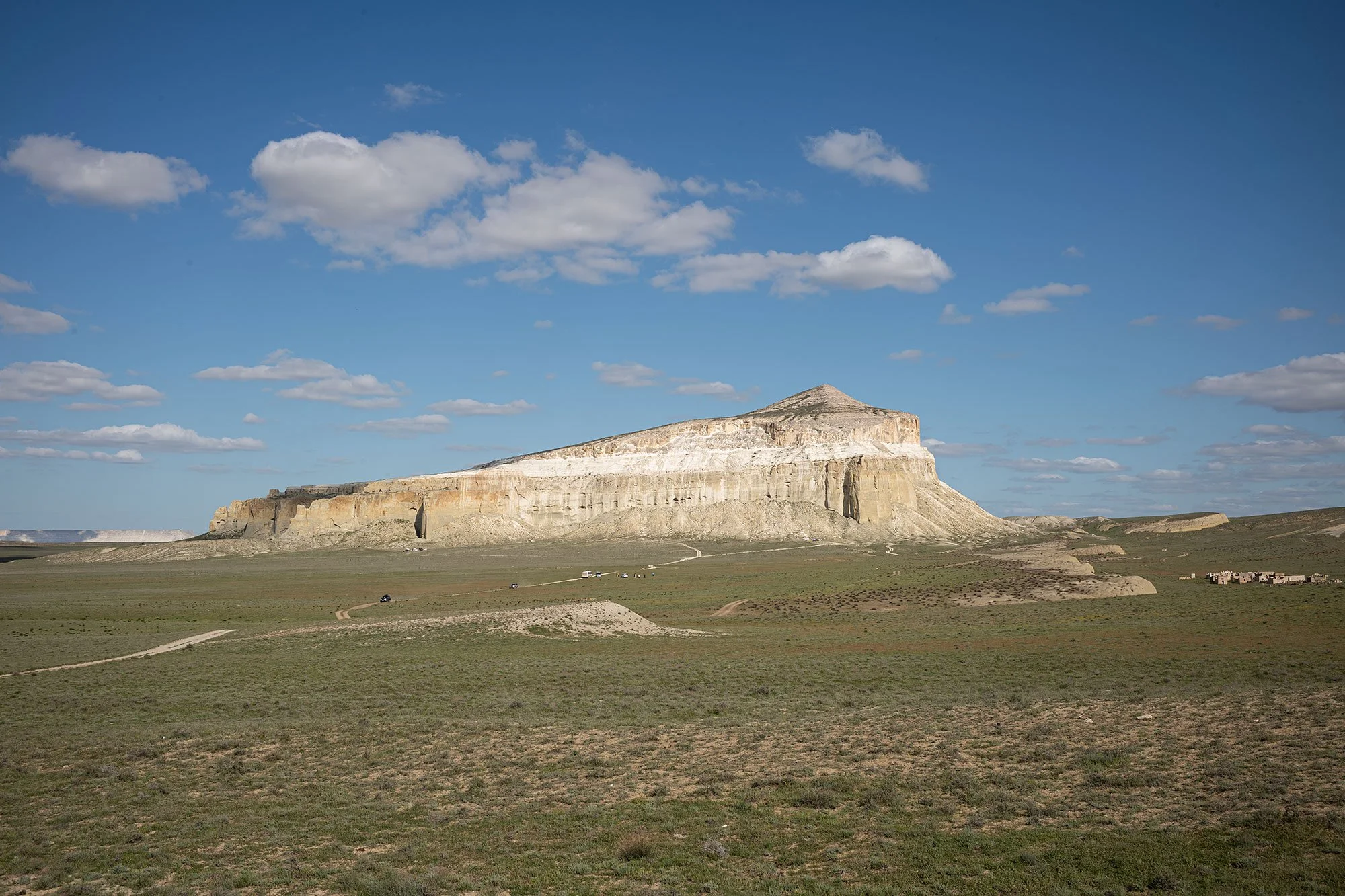 Mount Sherkala. Mangystau Kazakhstan.