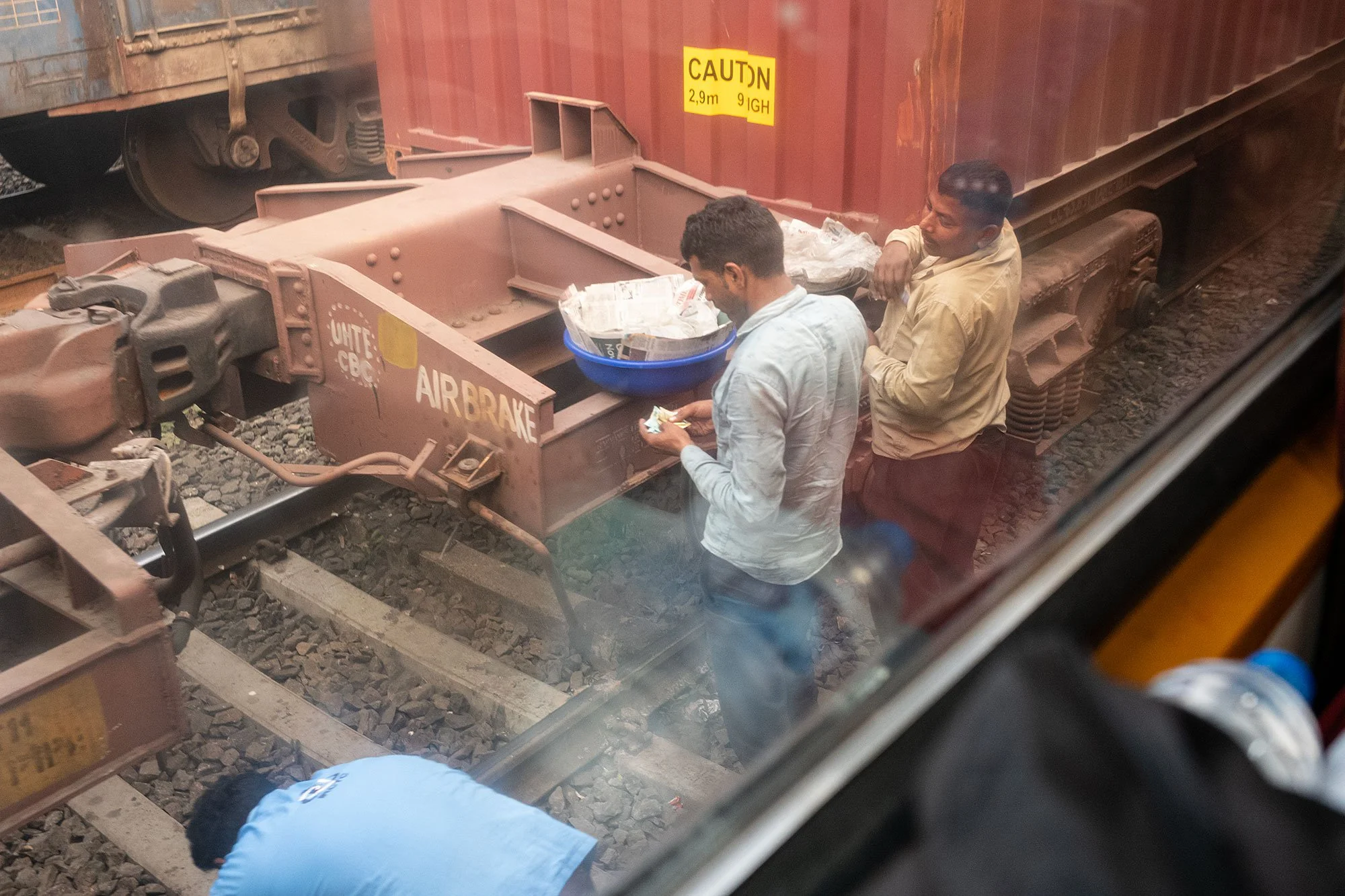 The train to Chhatrapati Sambhajinagar, India.