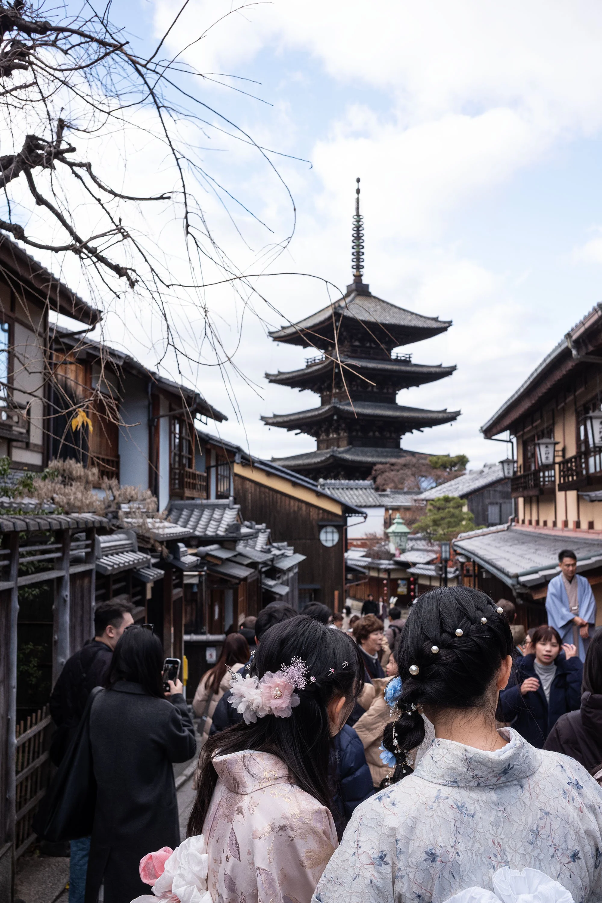 Sannenzaka. Kyoto, Japan.