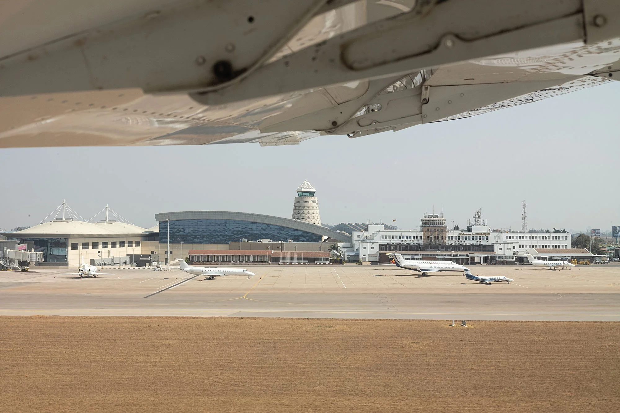 Robert Gabriel Mugabe International Airport. Harare, Zimbabwe.