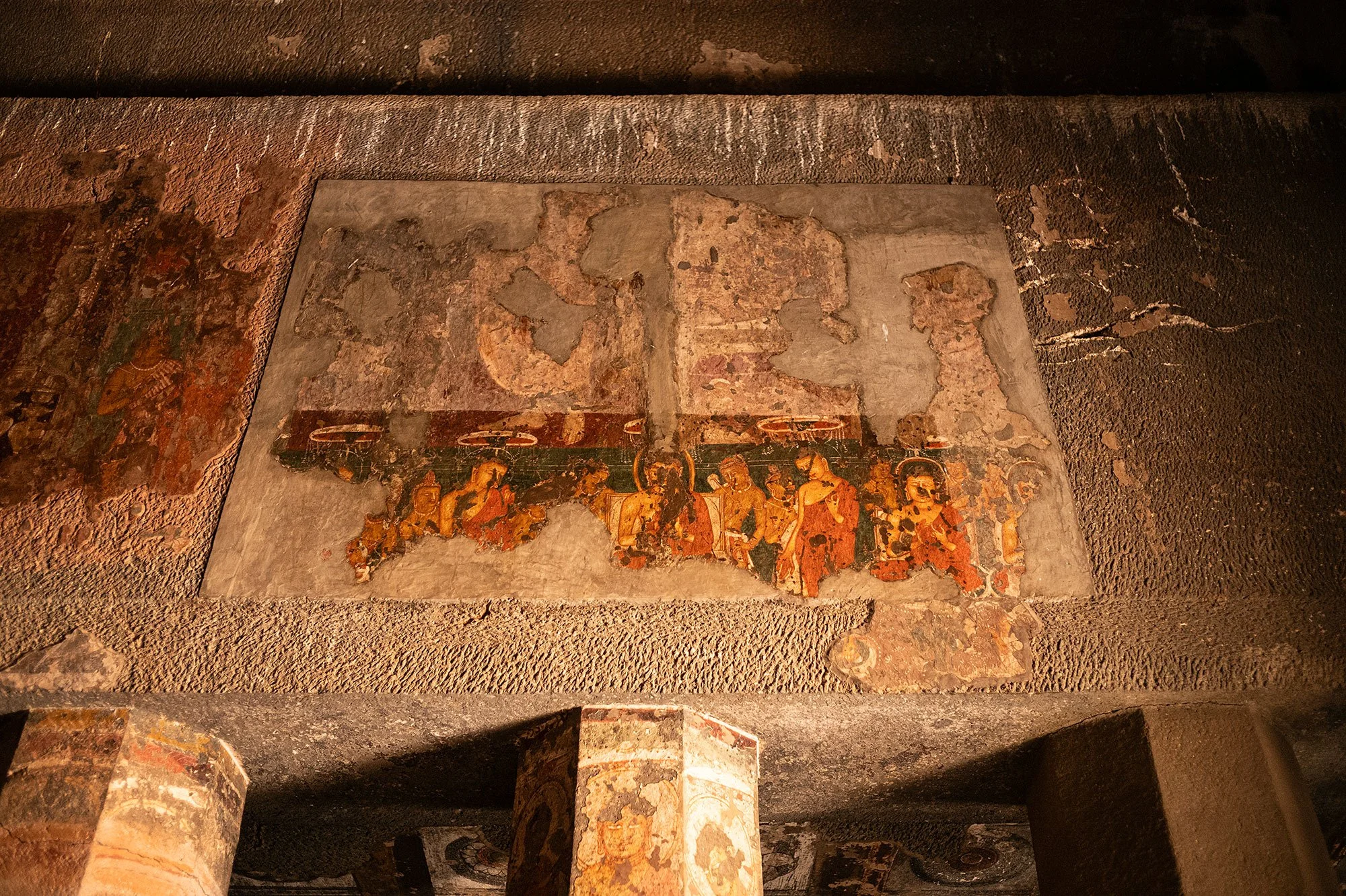 The Ajanta Caves, India.
