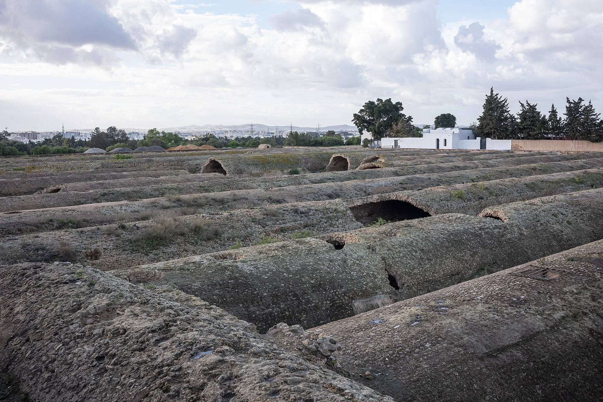Roman aqueducts. Tunis, Tunisia.