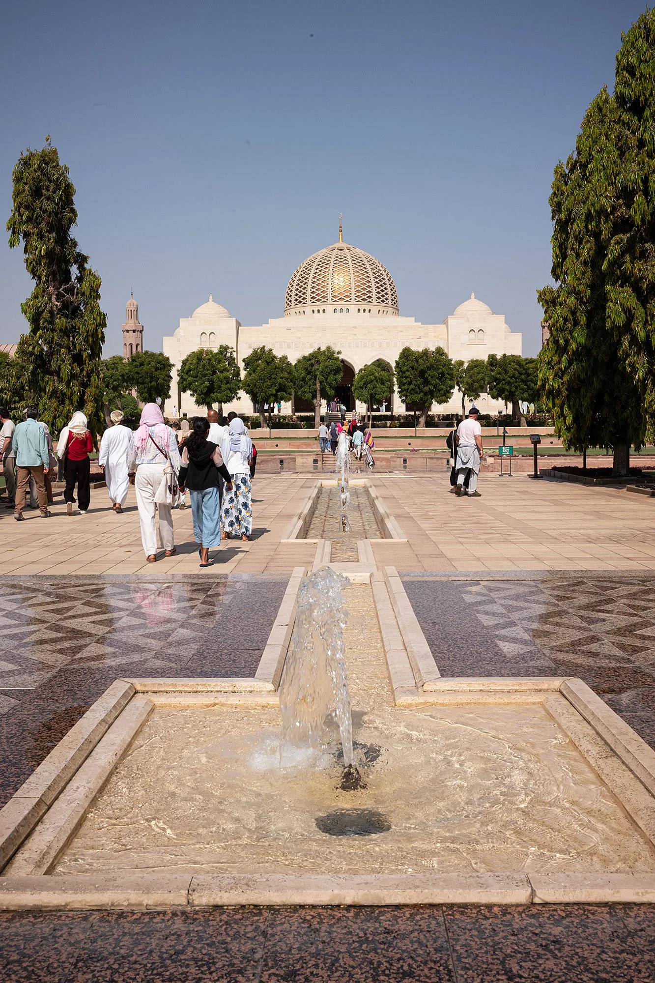 Sultan Qaboos Grand Mosque. Muscat, Oman.