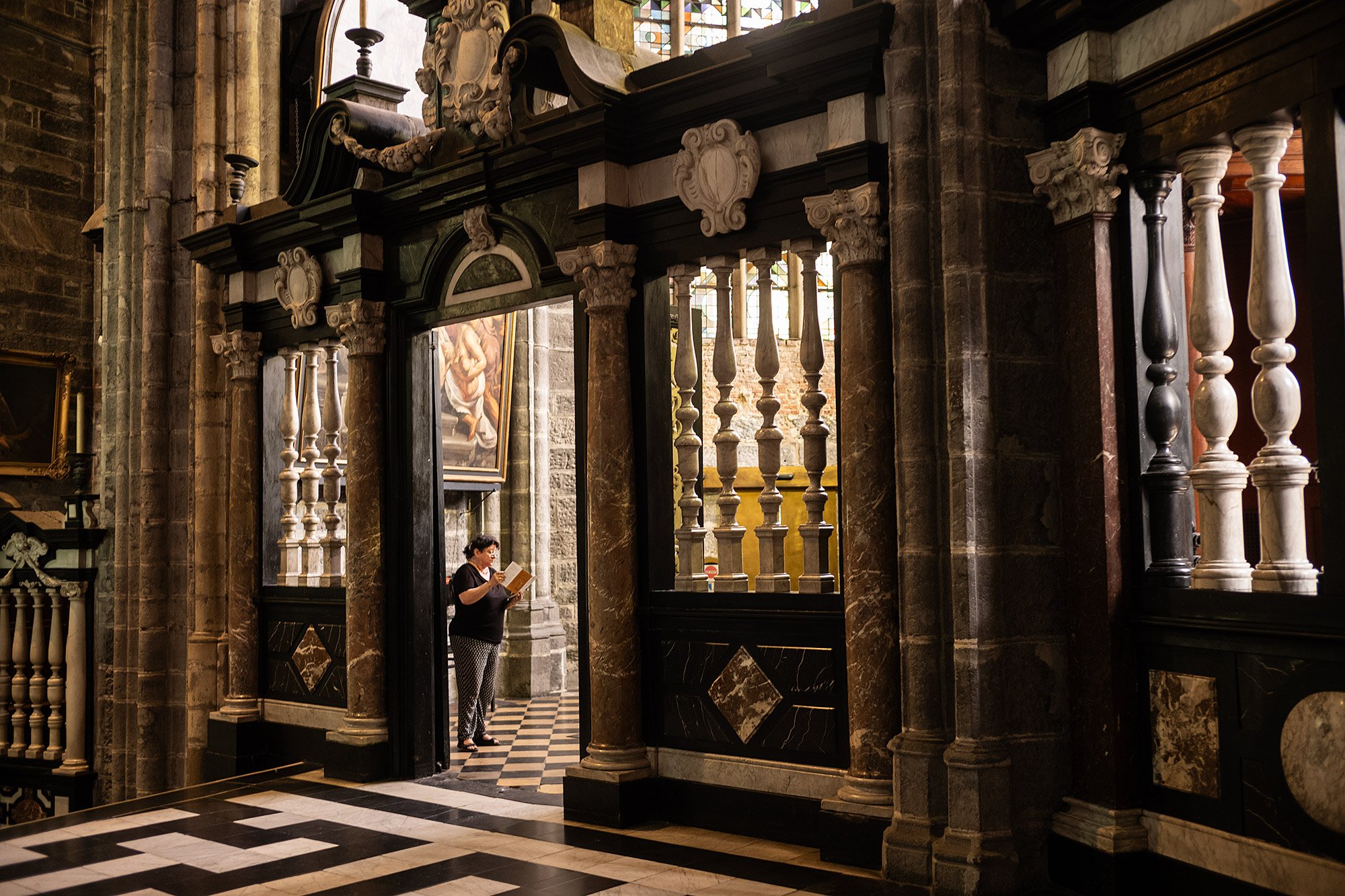 Saint Bavo's Cathedral. Ghent, Belgium.