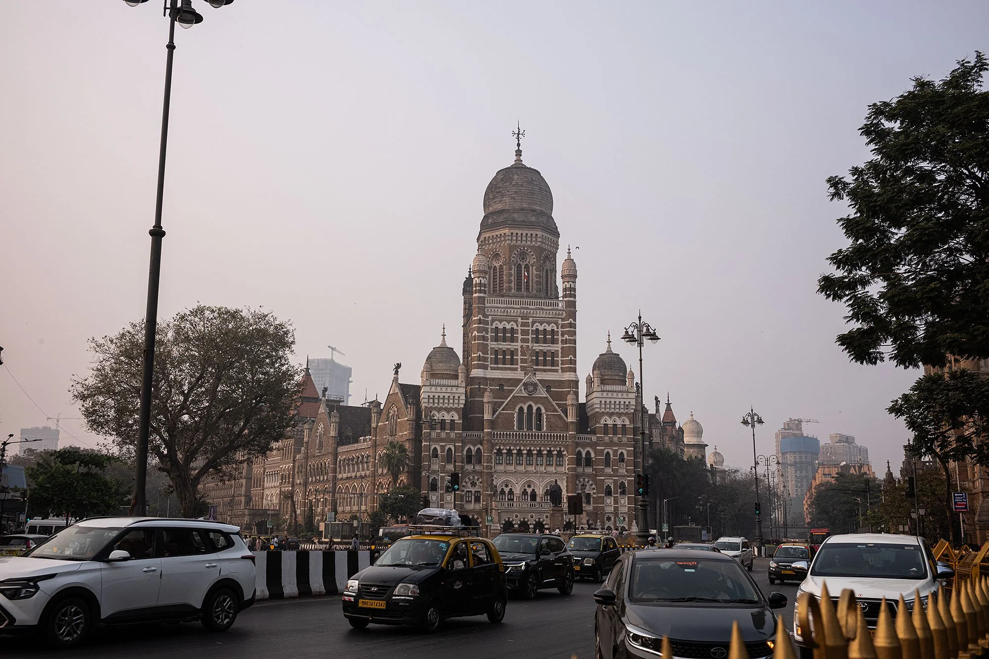 Bruhanmumbai Municipal Corporation (BMC) Head Office. Mumbai, India.