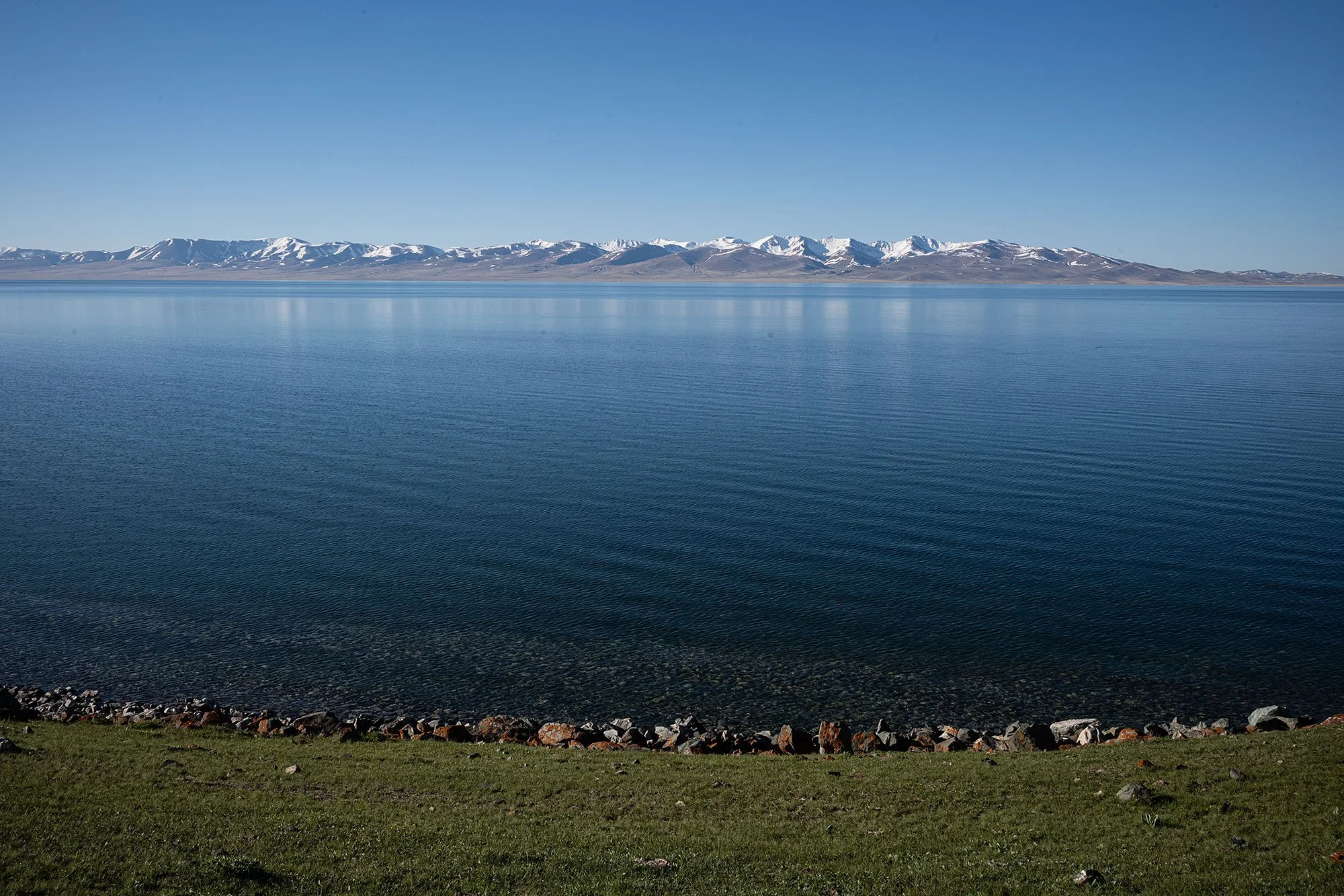 Sunrise. Song Kul Kyrgyzstan.