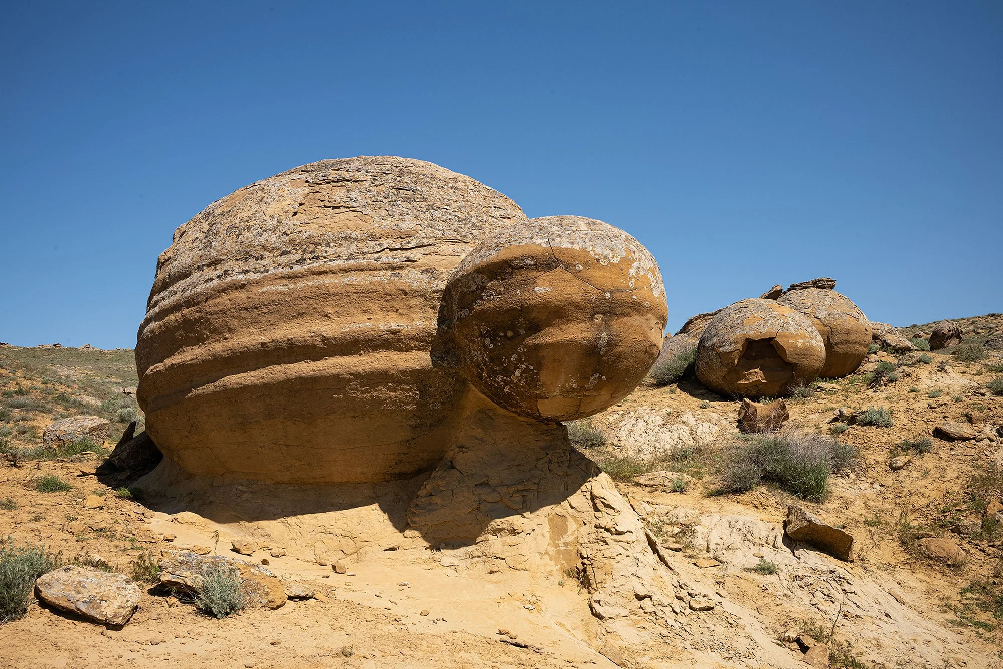 Valley of the Balls. Mangystau, Kazakhstan.