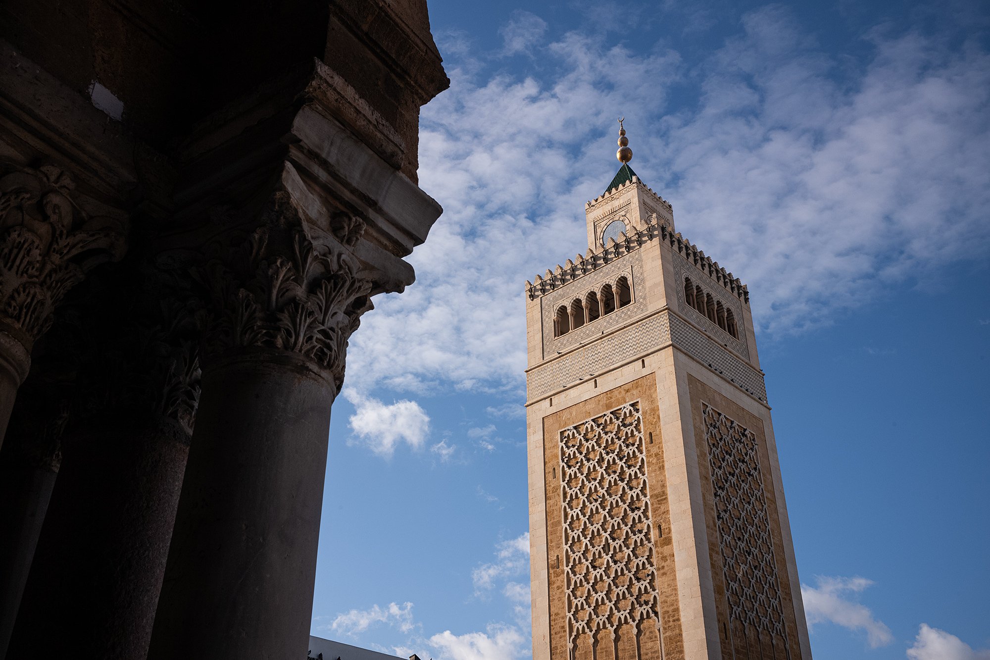 Ez-Zitouna Mosque. Tunis, Tunisia.