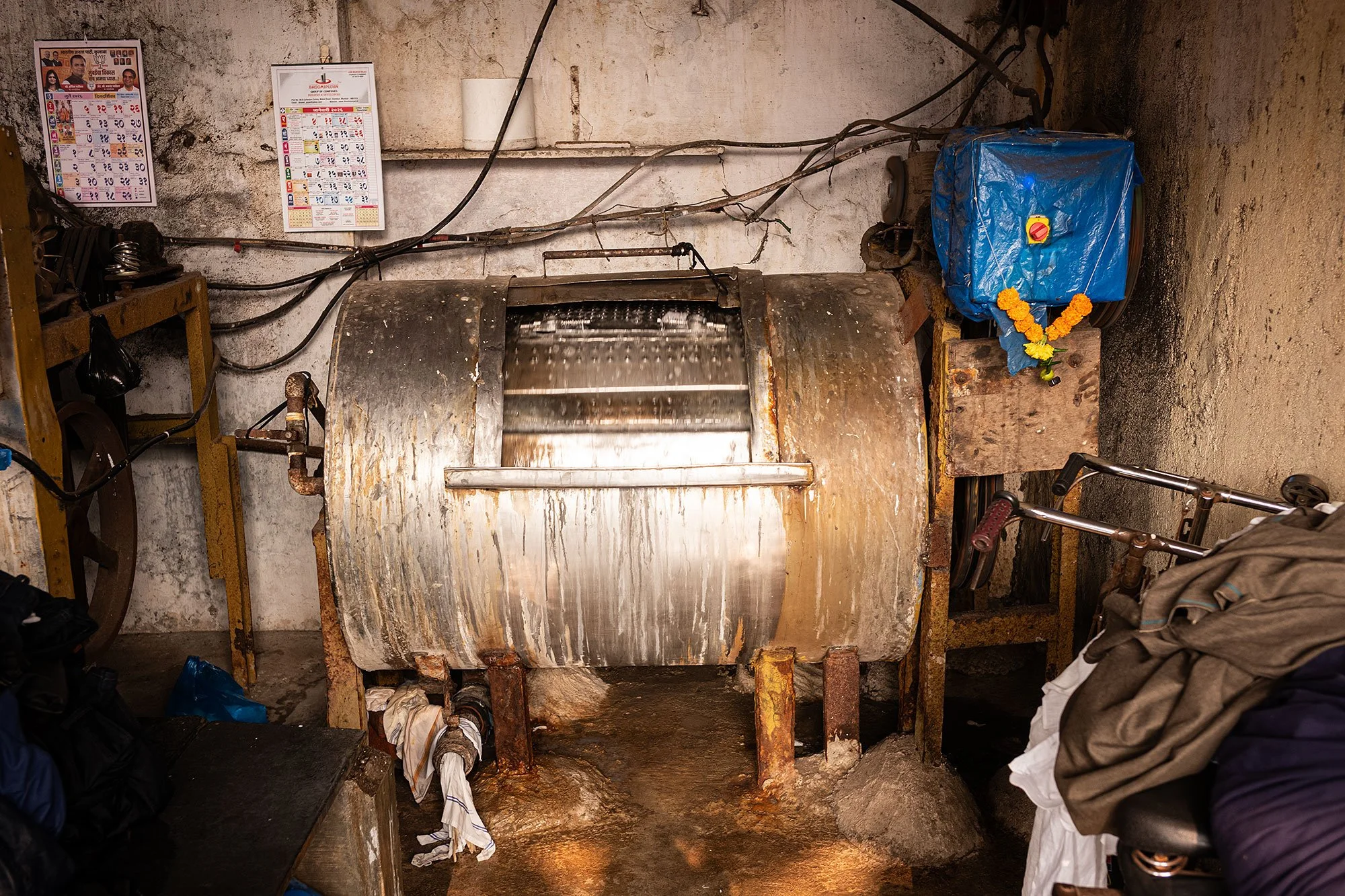 Dhobi Ghat. Mumbai, India.
