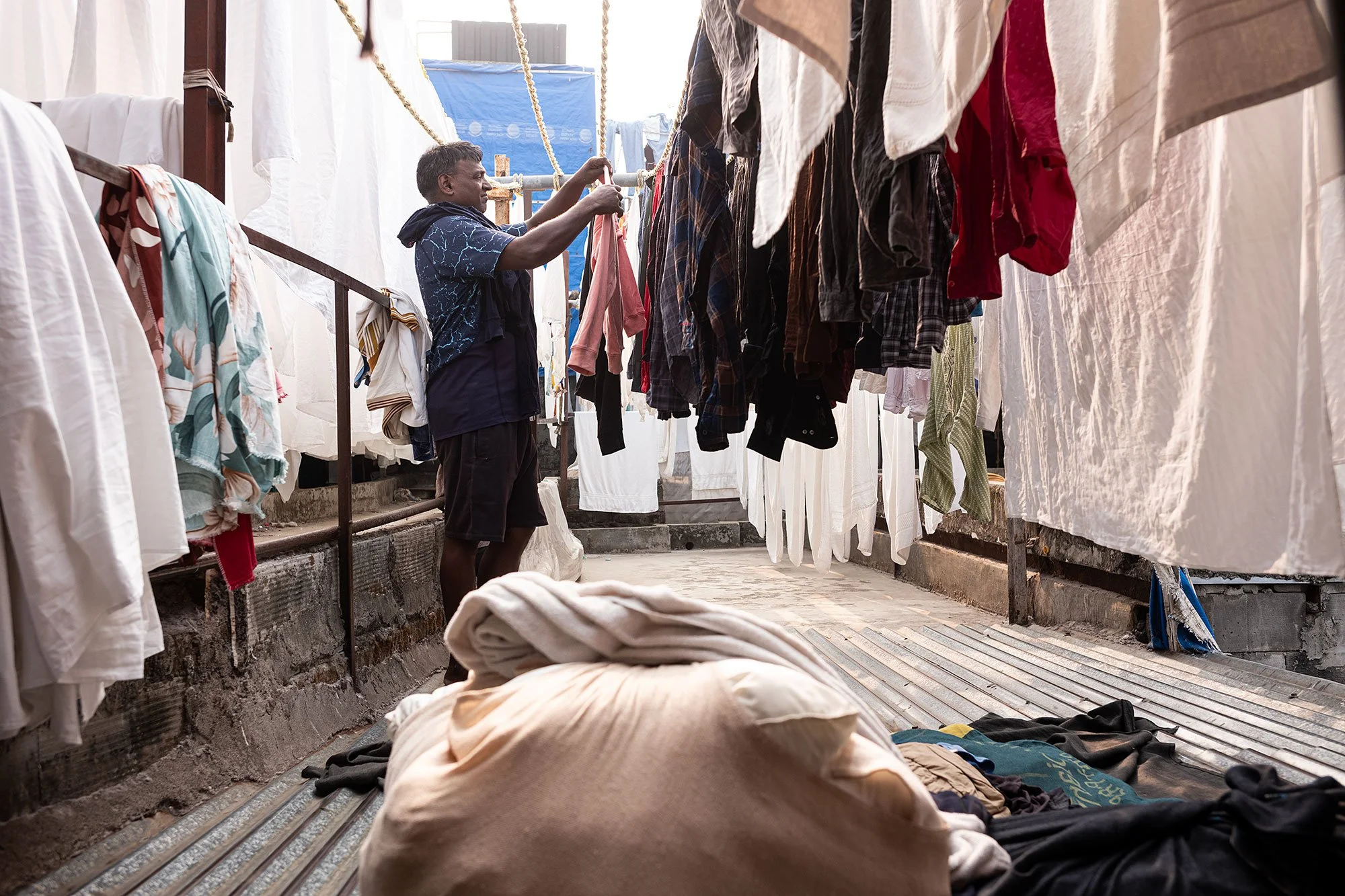 Dhobi Ghat. Mumbai, India.