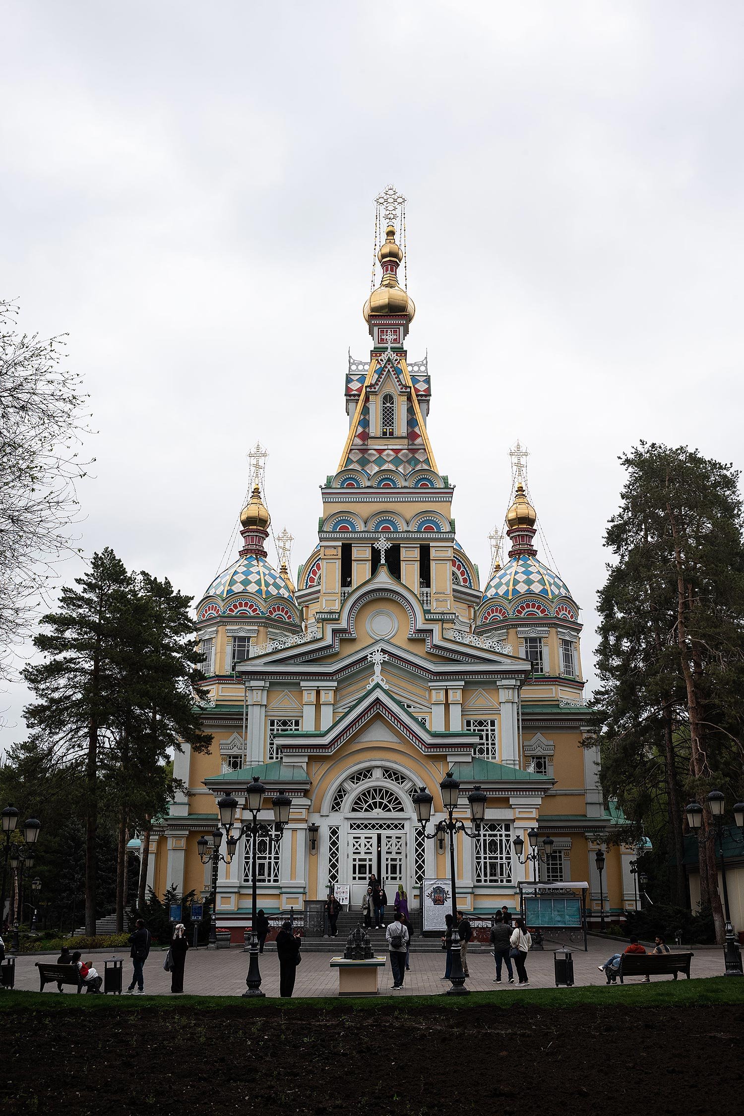 Ascension Cathedral. Almaty, Kazakhstan.