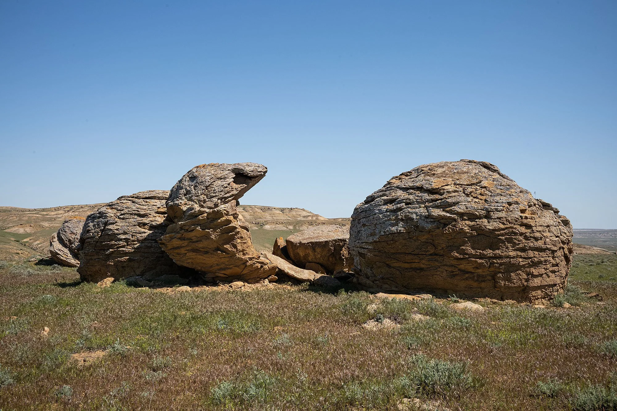 Valley of the Balls. Mangystau, Kazakhstan.