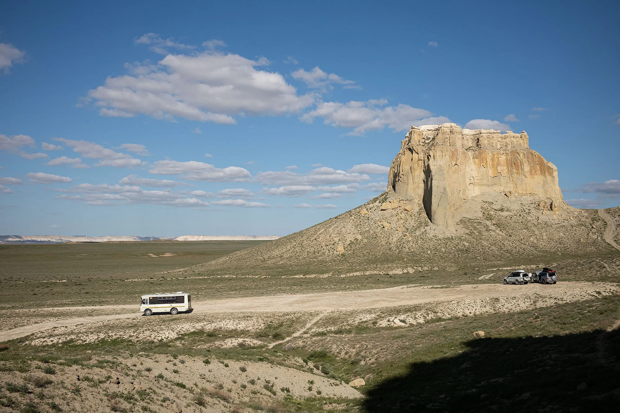 Mount Sherkala. Mangystau Kazakhstan.