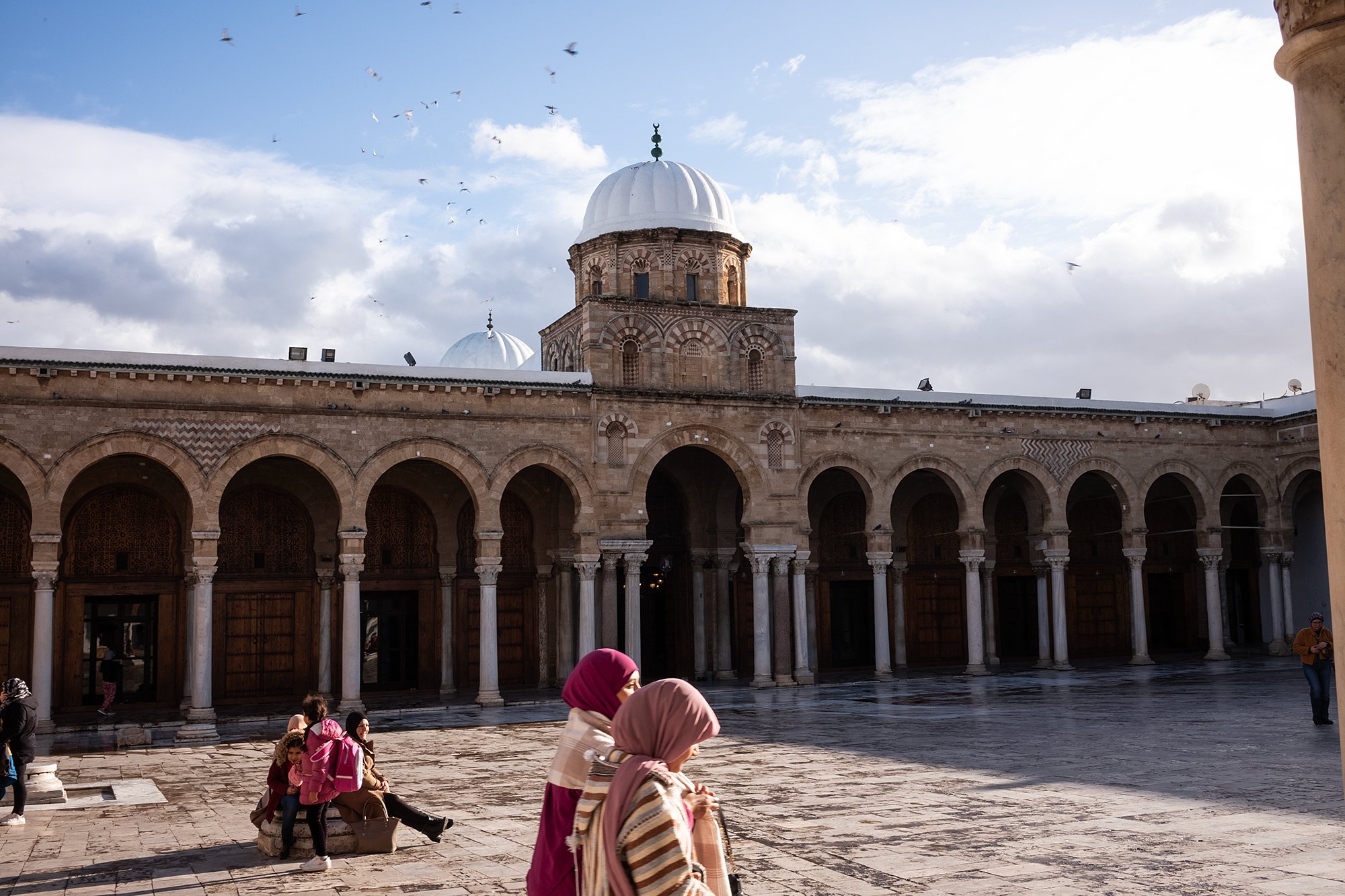 Ez-Zitouna Mosque, Tunis, Tunisia.