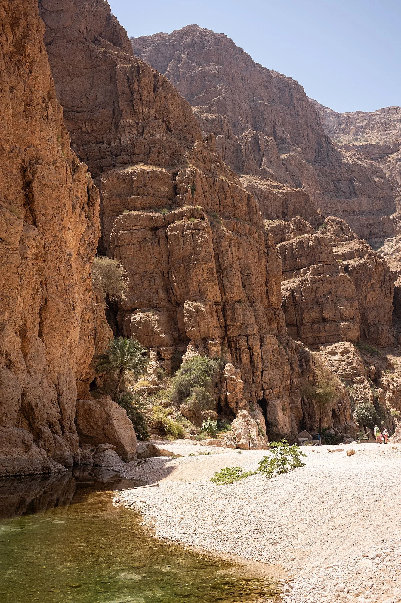 Wadi Shab. Oman.