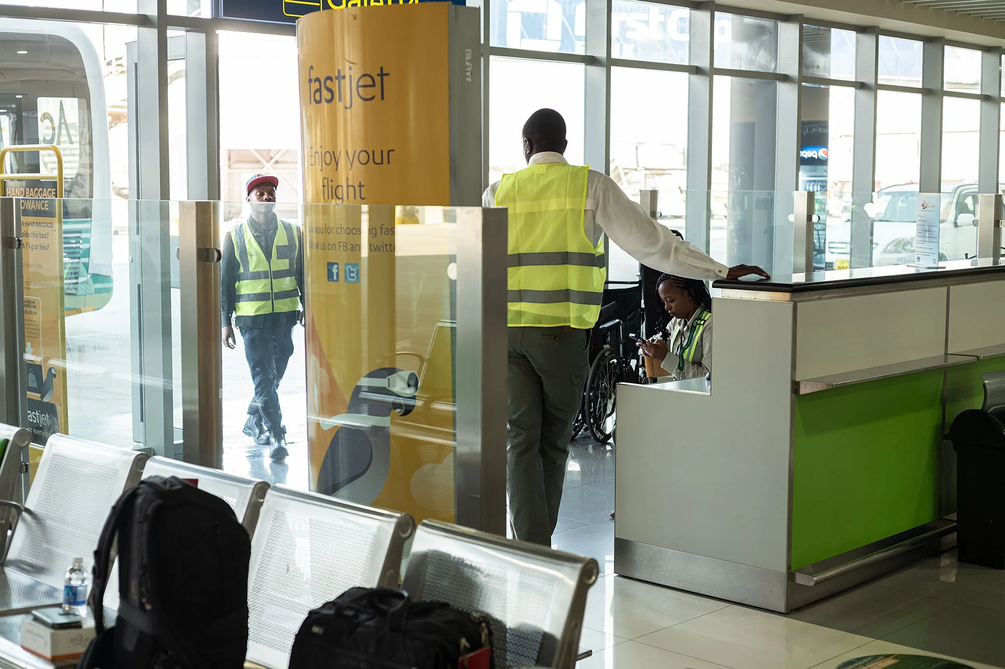 Robert Gabriel Mugabe International Airport. Harare, Zimbabwe.