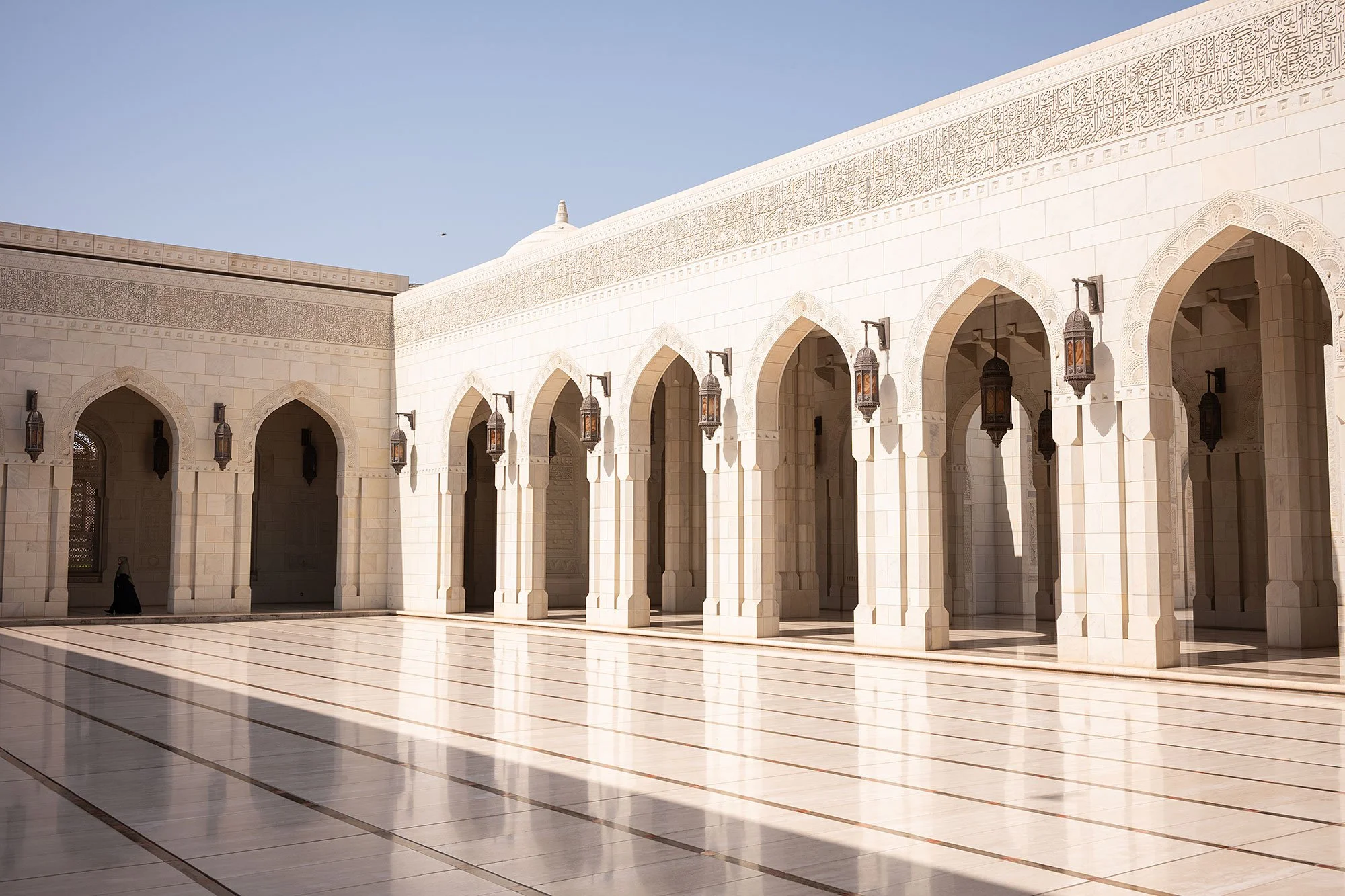 Sultan Qaboos Grand Mosque. Muscat, Oman.