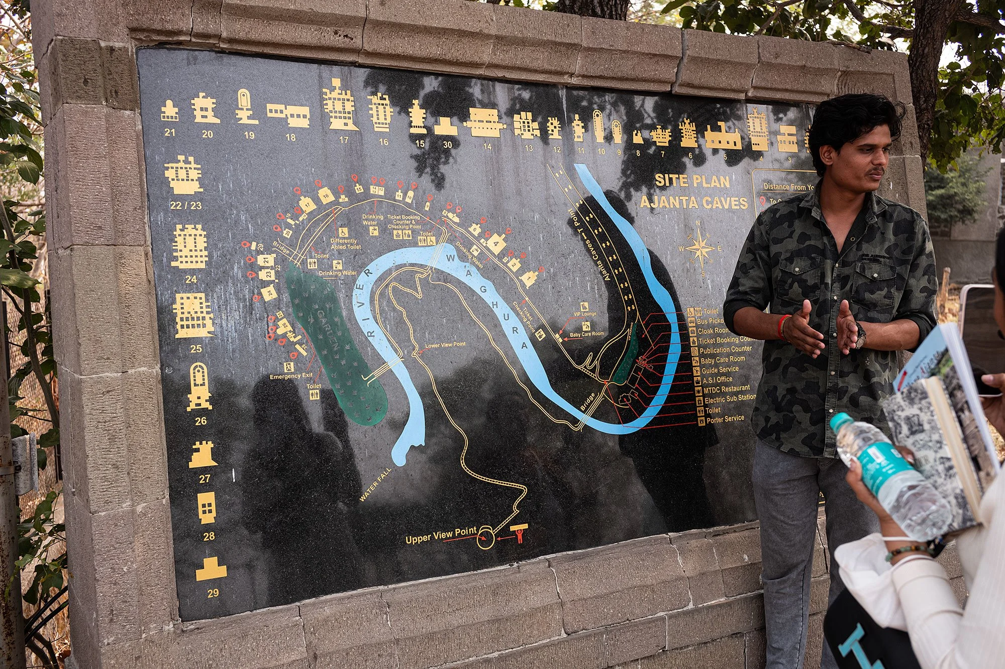 The Ajanta Caves, India.