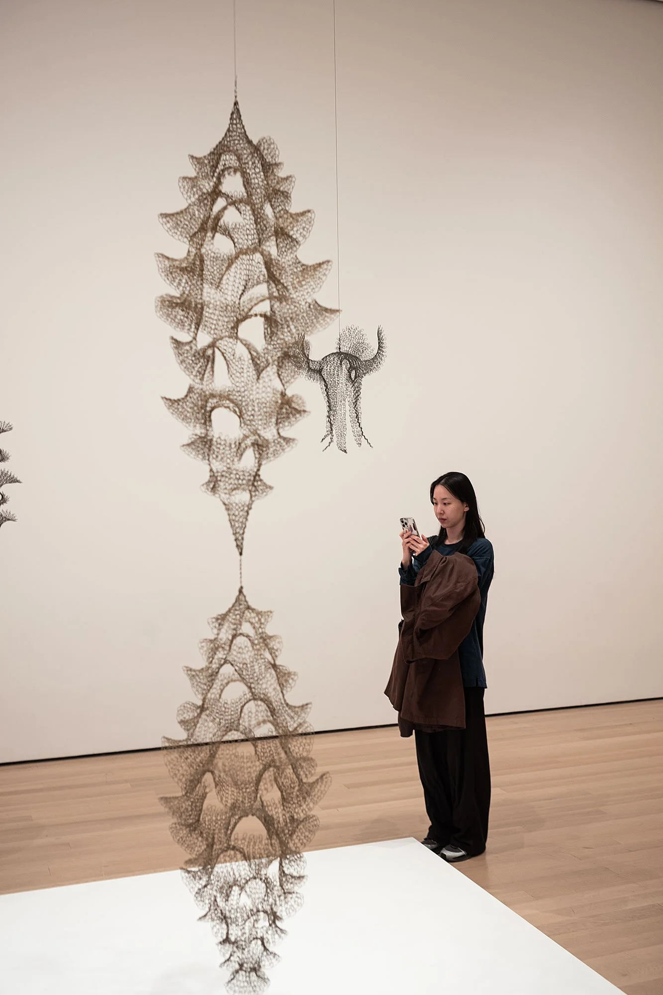 Ruth Asawa at MoMA. NYC, USA.