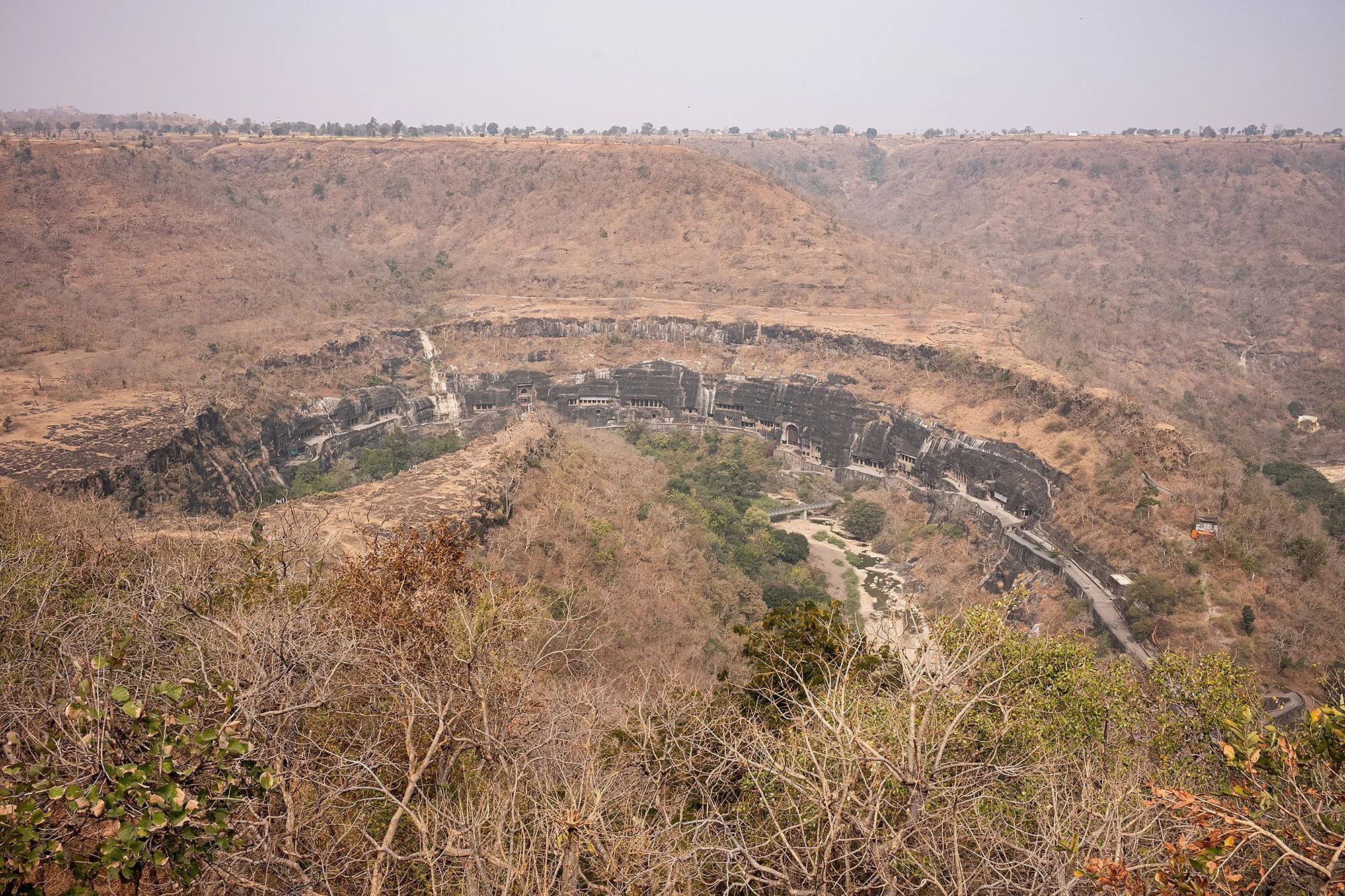 The Ajanta Caves, India.