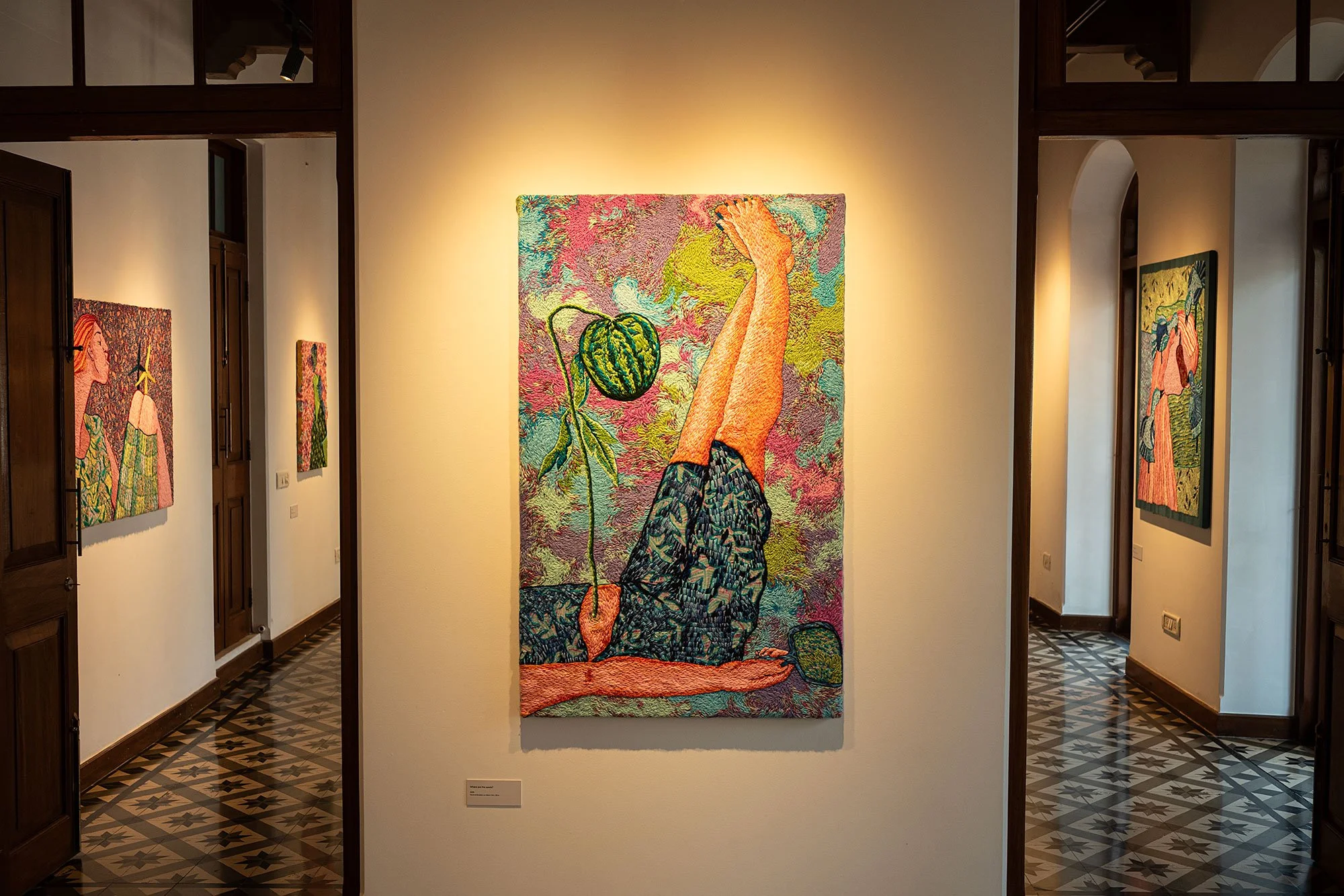 Rachita Dutta. Have we forgotten how to feel? Chemould Colab. Mumbai, India.