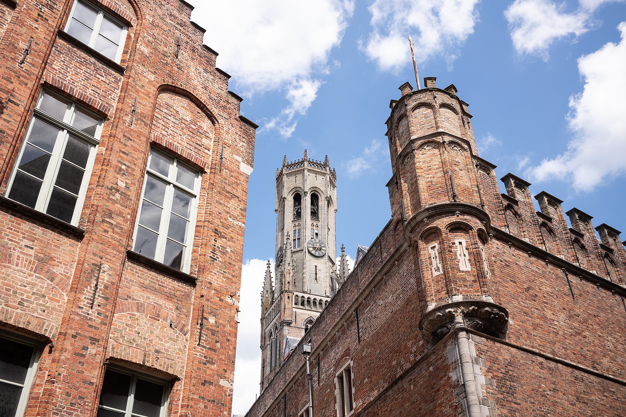 Belfry of Bruges, Belgium.