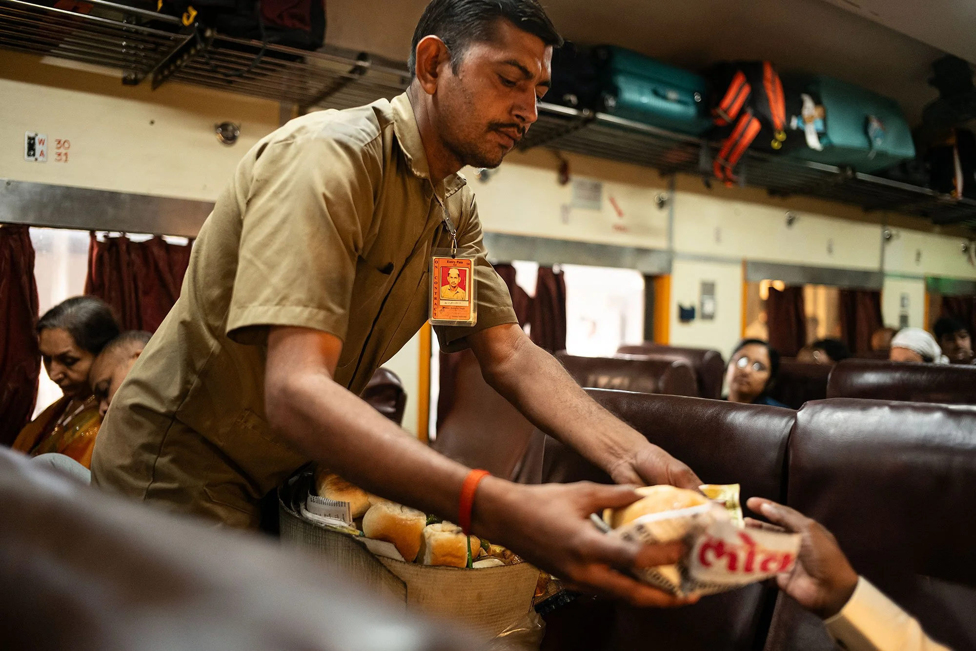 The train to Chhatrapati Sambhajinagar, India.