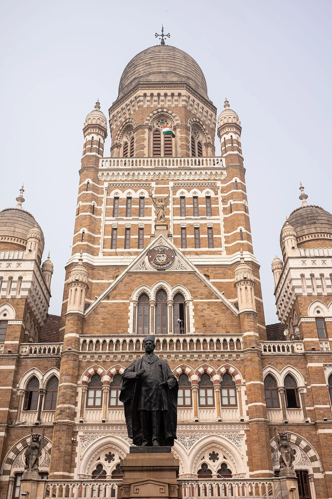 Bruhanmumbai Municipal Corporation (BMC) Head Office. Mumbai, India.