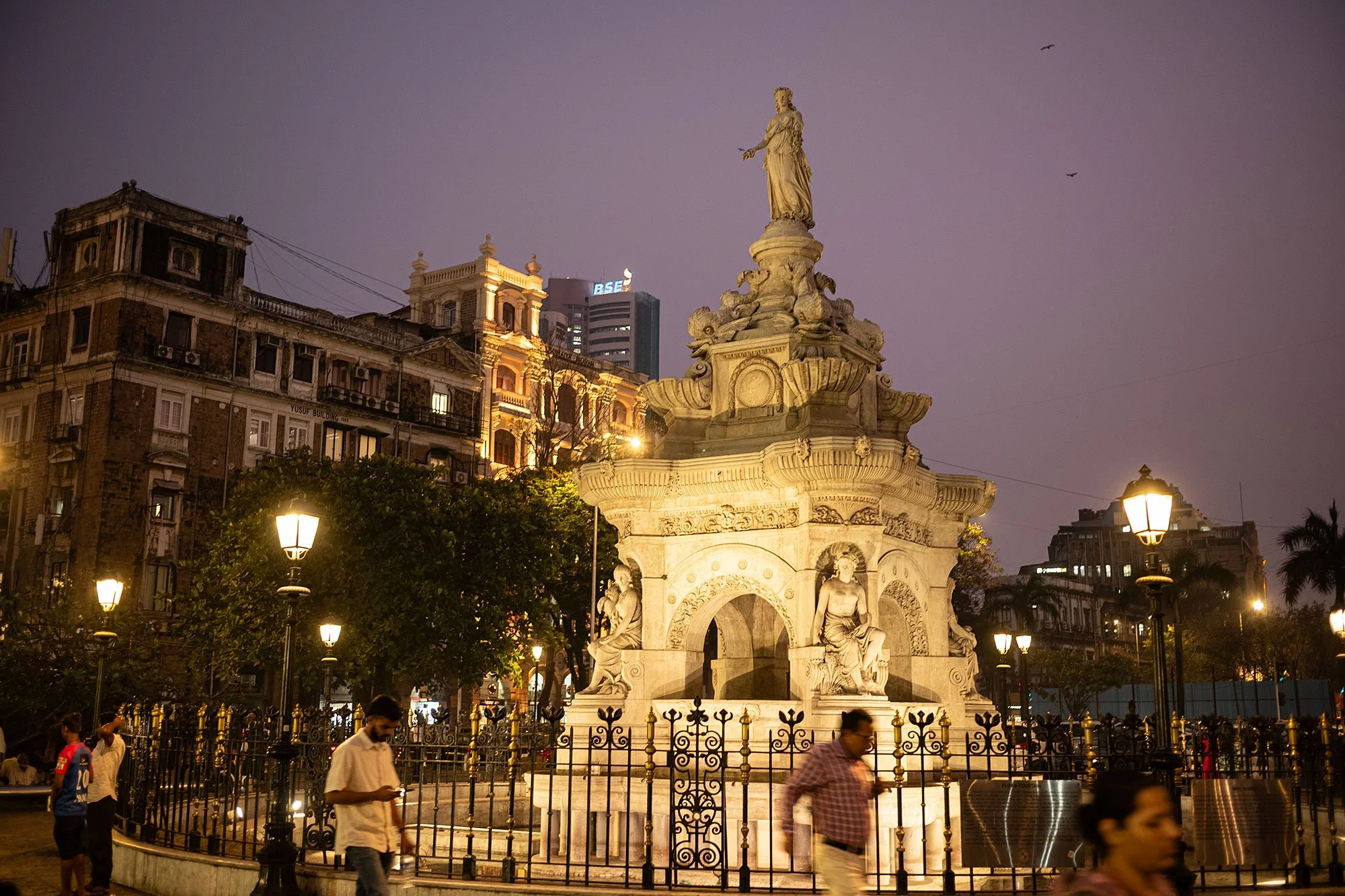 Flora Fountain. Mumbai, India