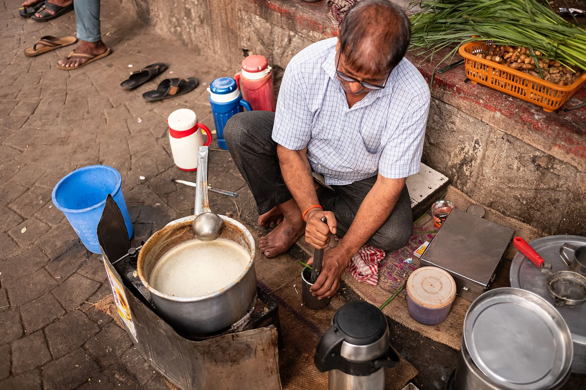 Chaiwala. Mumbai, India.