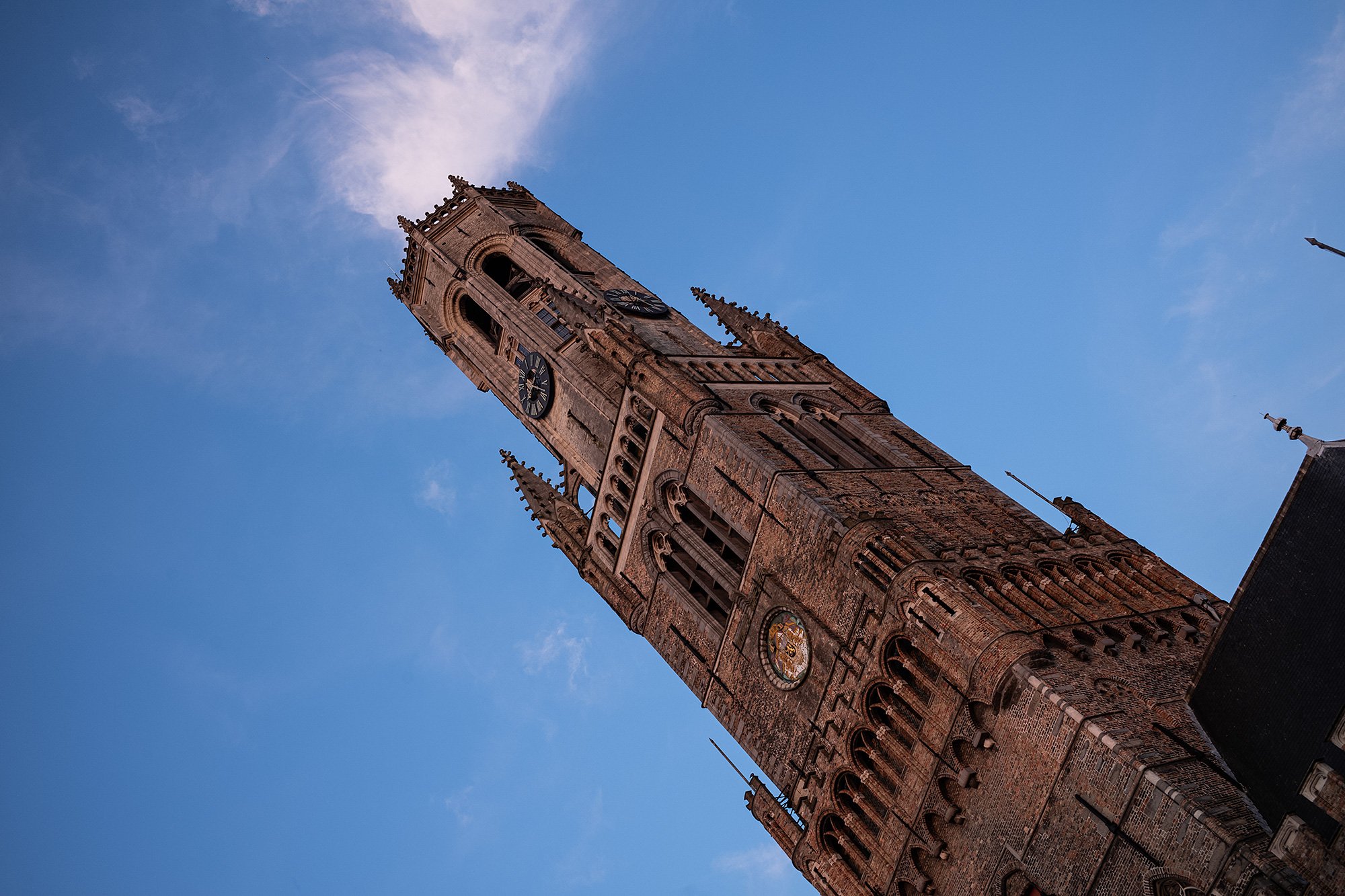 Belfry of Bruges, Belgium.