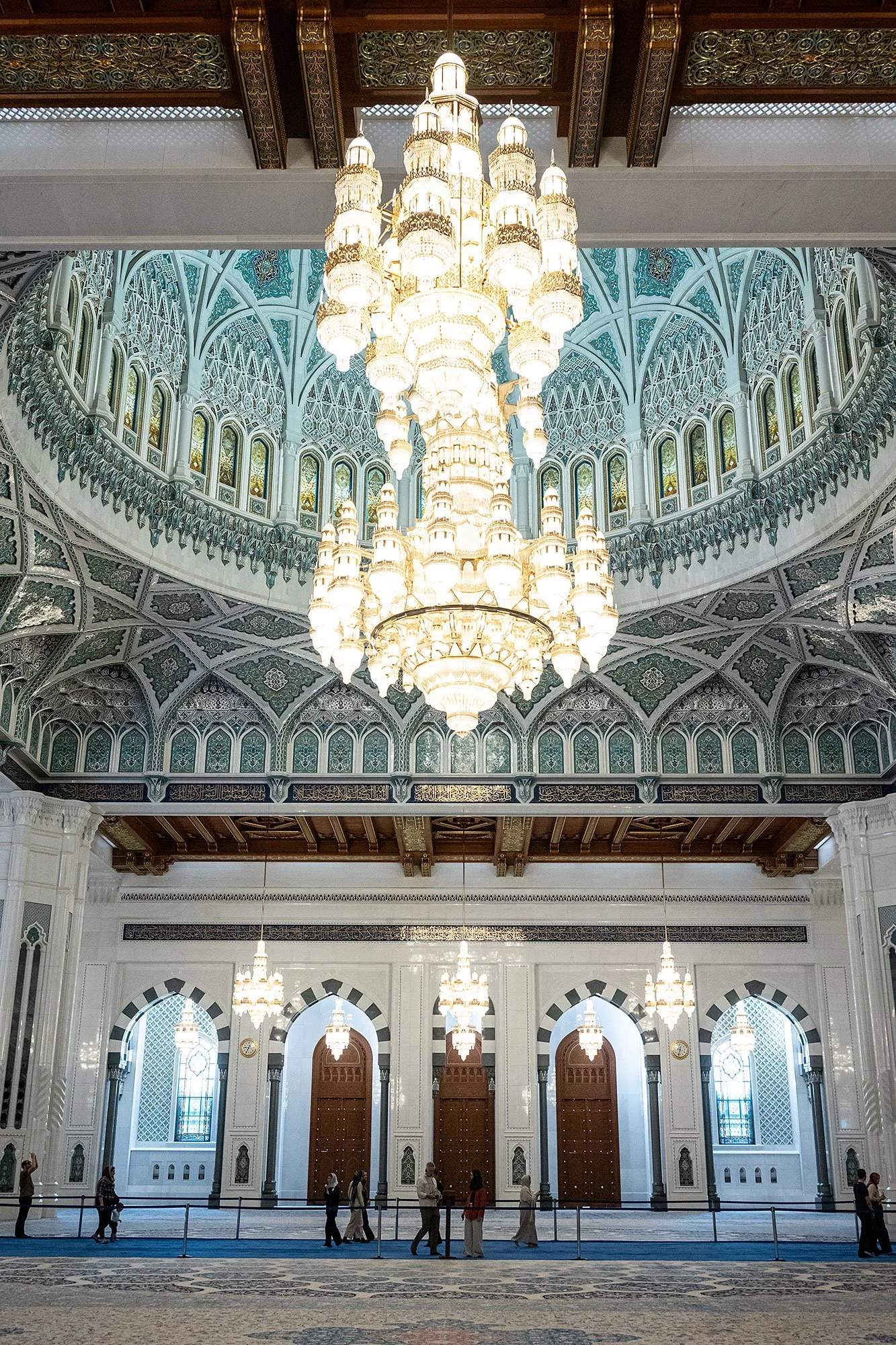 Sultan Qaboos Grand Mosque. Muscat, Oman.