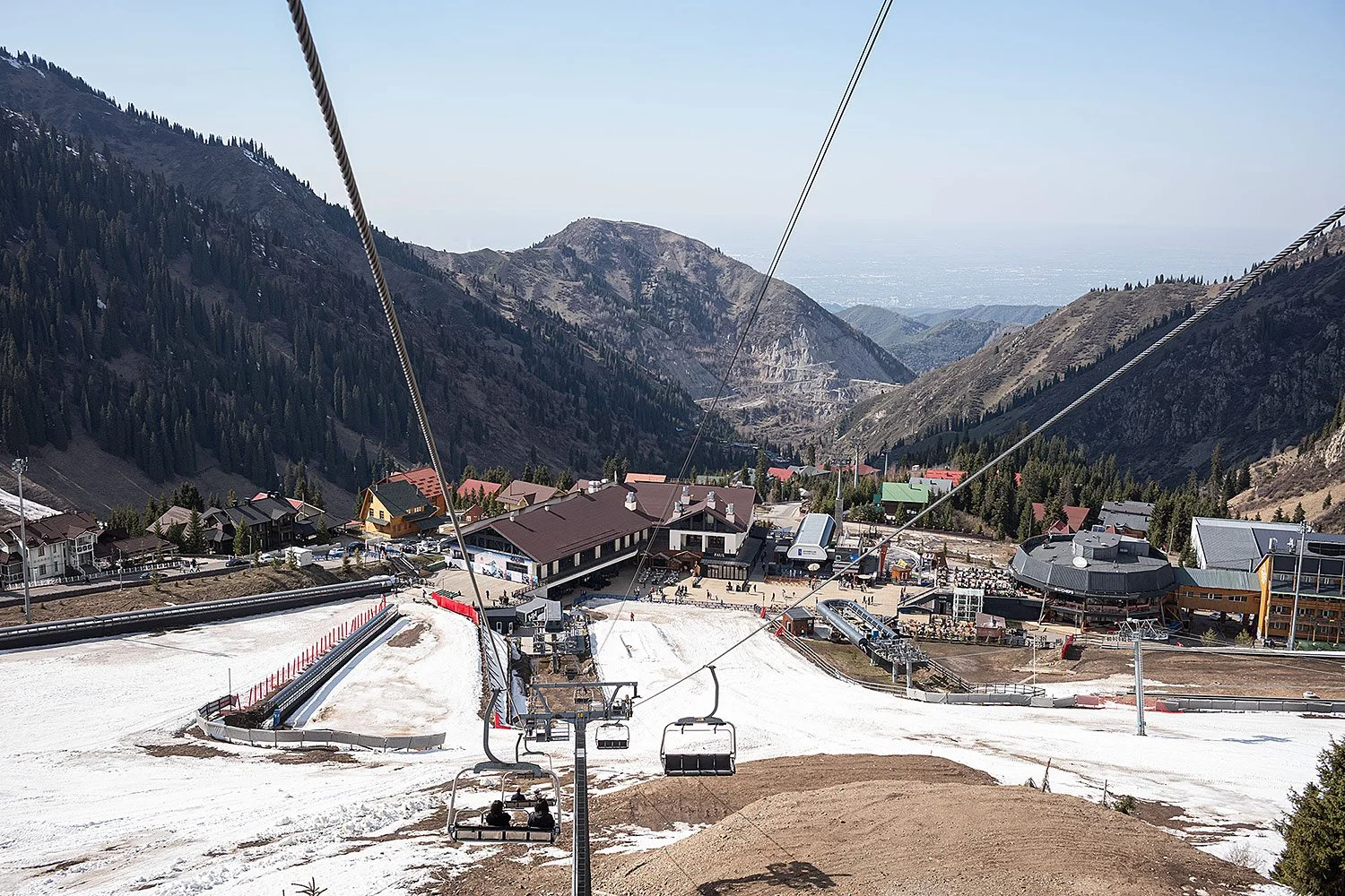 Shymbulak Ski Resort, Kazakhstan.