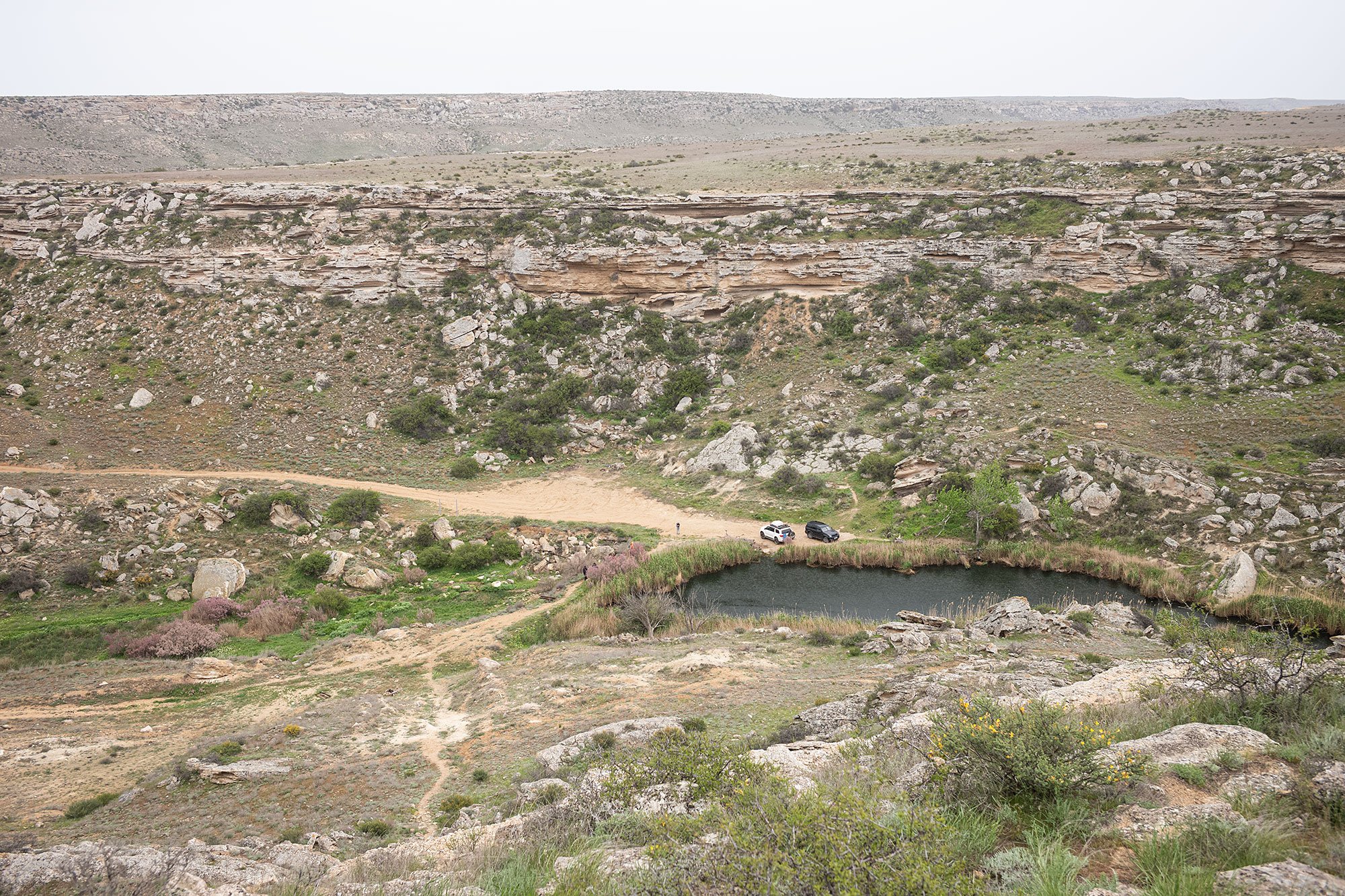 Tamshaly Canyon. Mangistau, Kazakhstah.