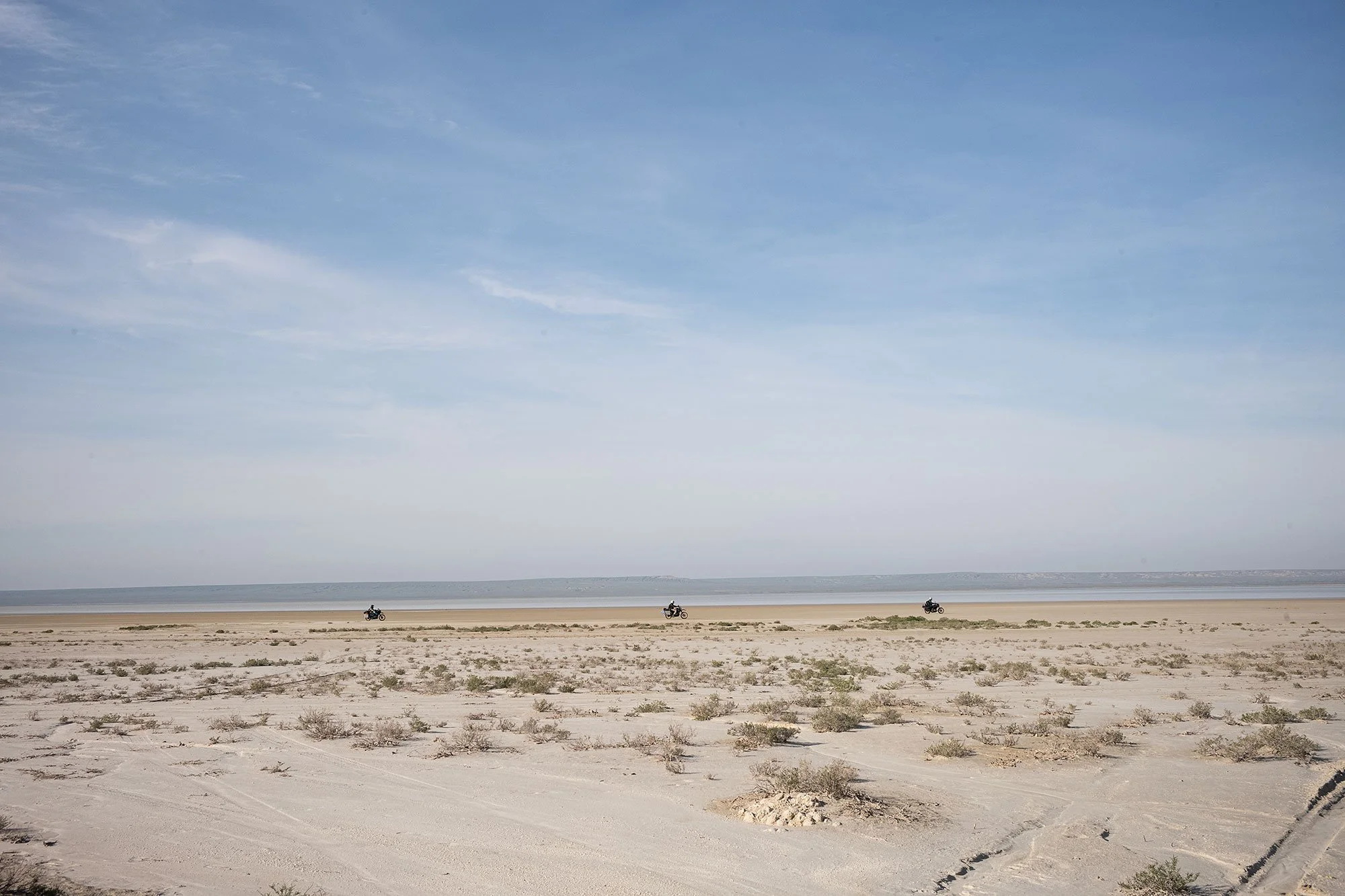 Tuzbair Salt Marsh (Sor Tuzbair), Mangystau, Kazakhstan.