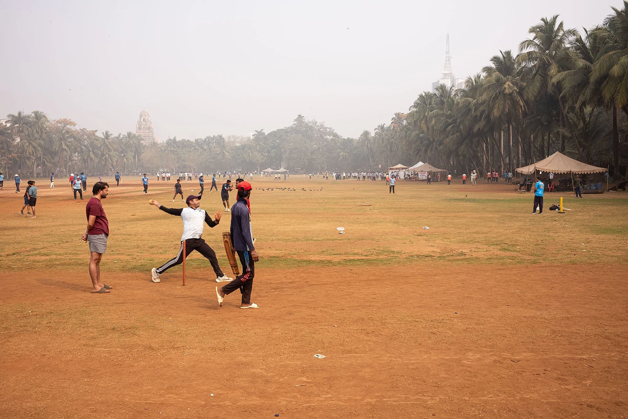 Oval Maidan. Mumbai, India.