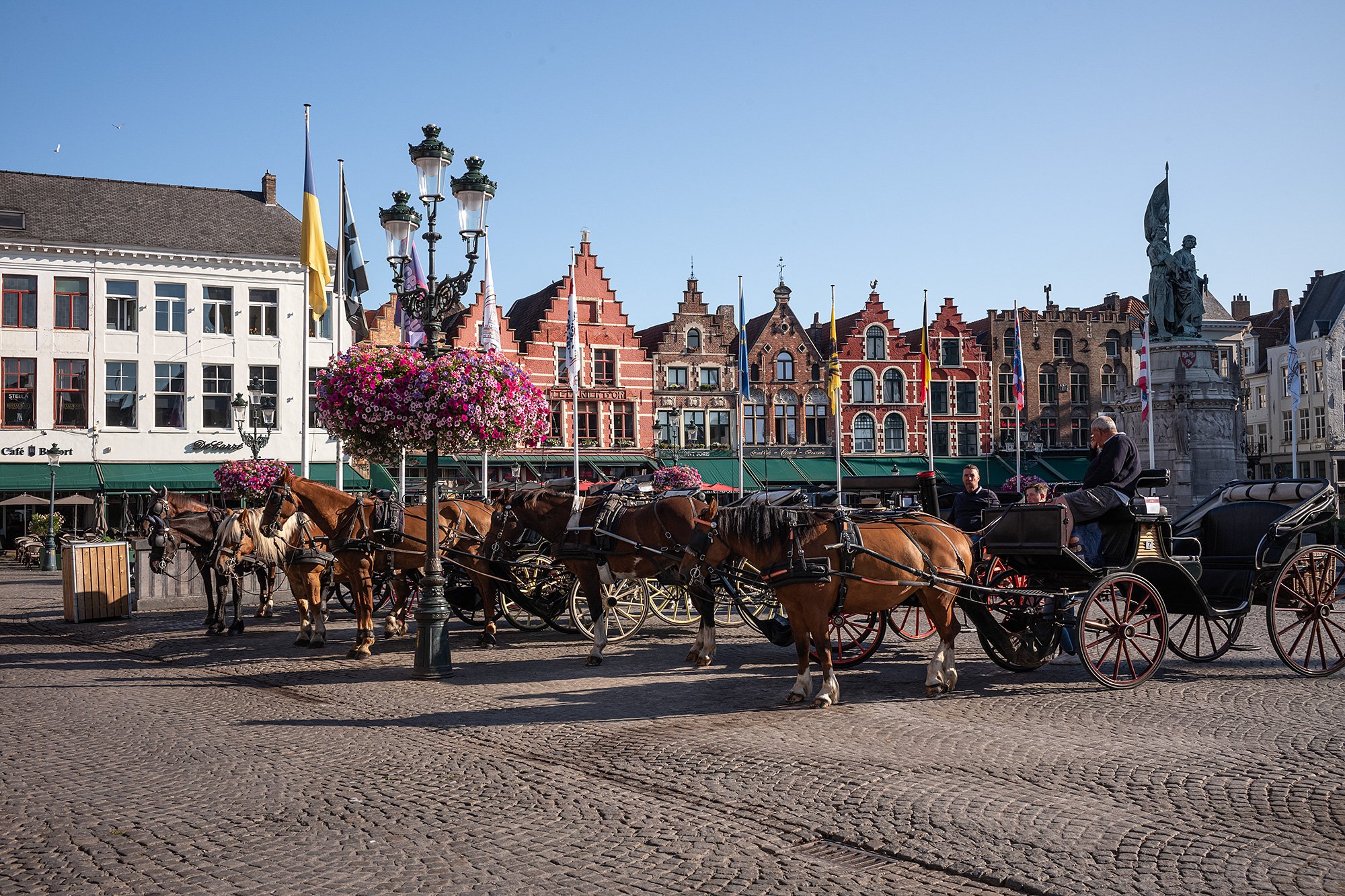Grand-Place. Bruges, Belgium.