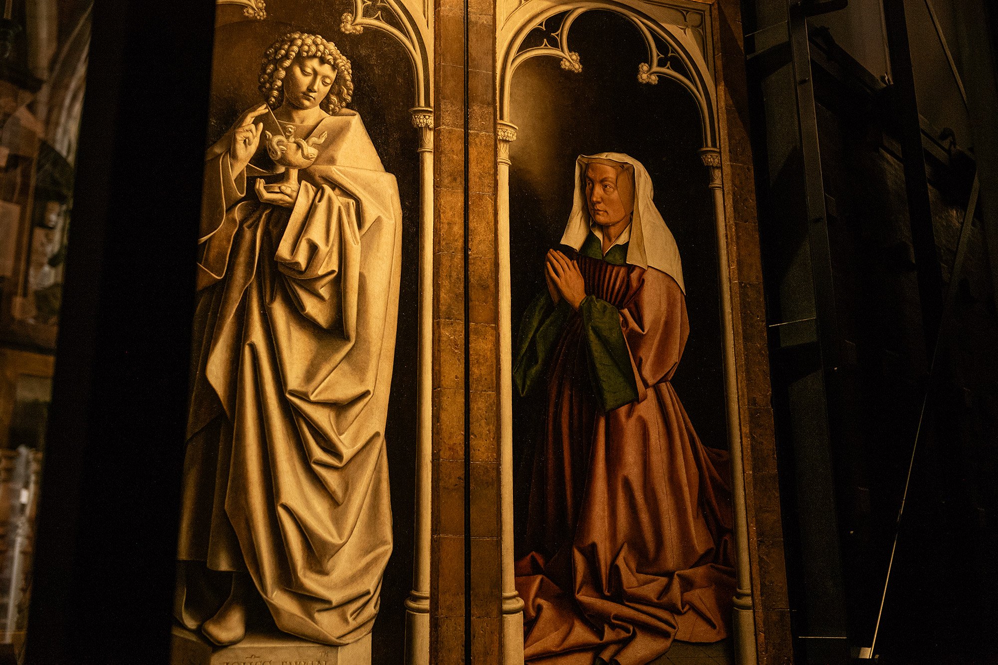 Saint Bavo's Cathedral. Ghent, Belgium.