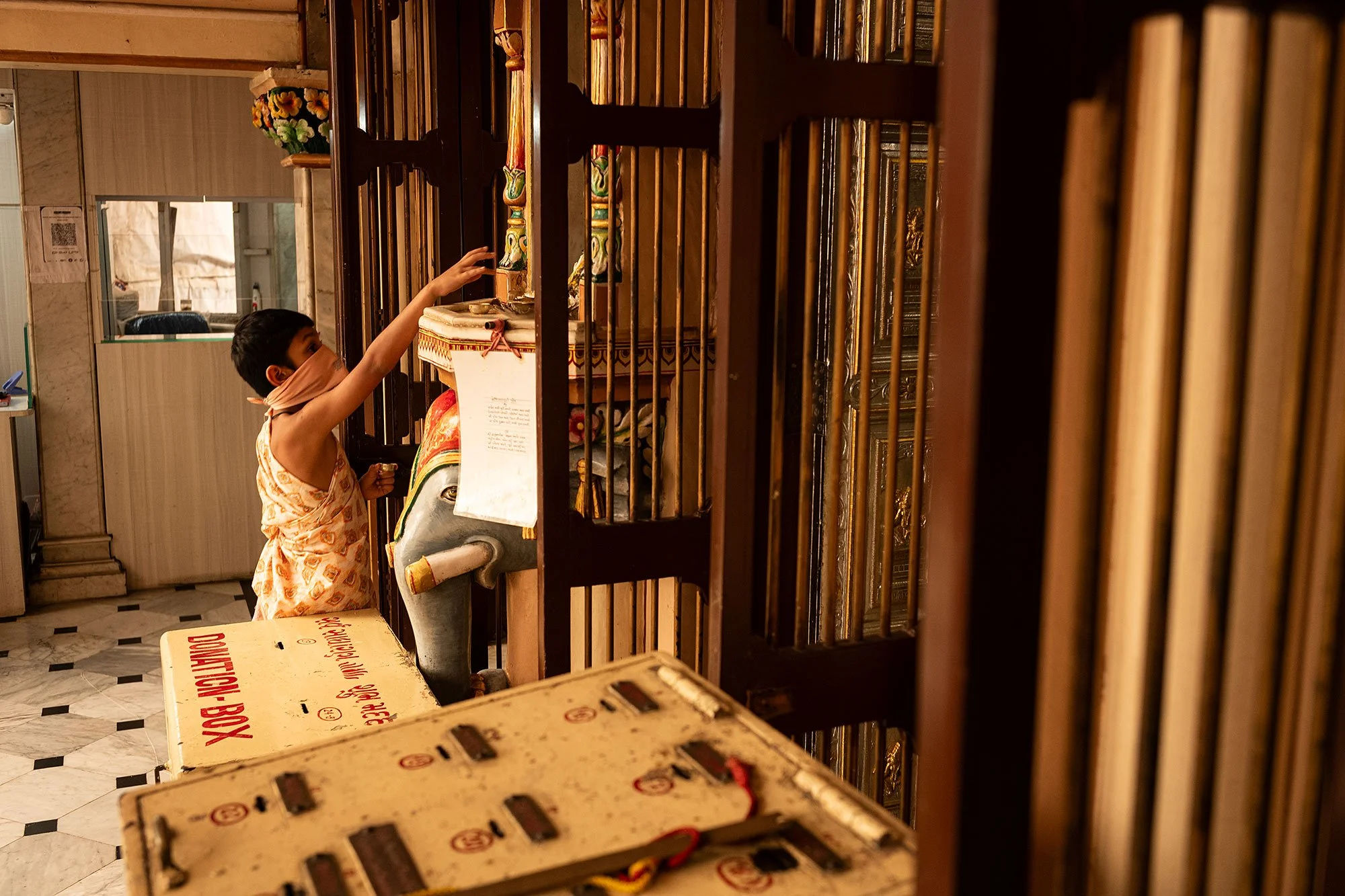 Babu Amichand Panalal Adishwarji Shwetambar Jain Temple. Mumbai, India.