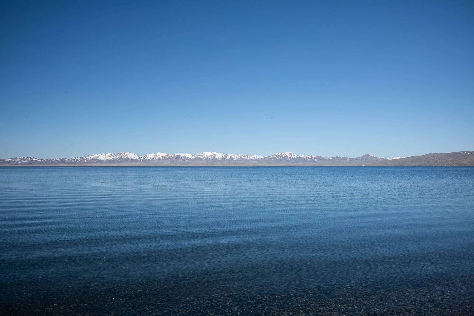 Sunrise. Song Kul Kyrgyzstan.