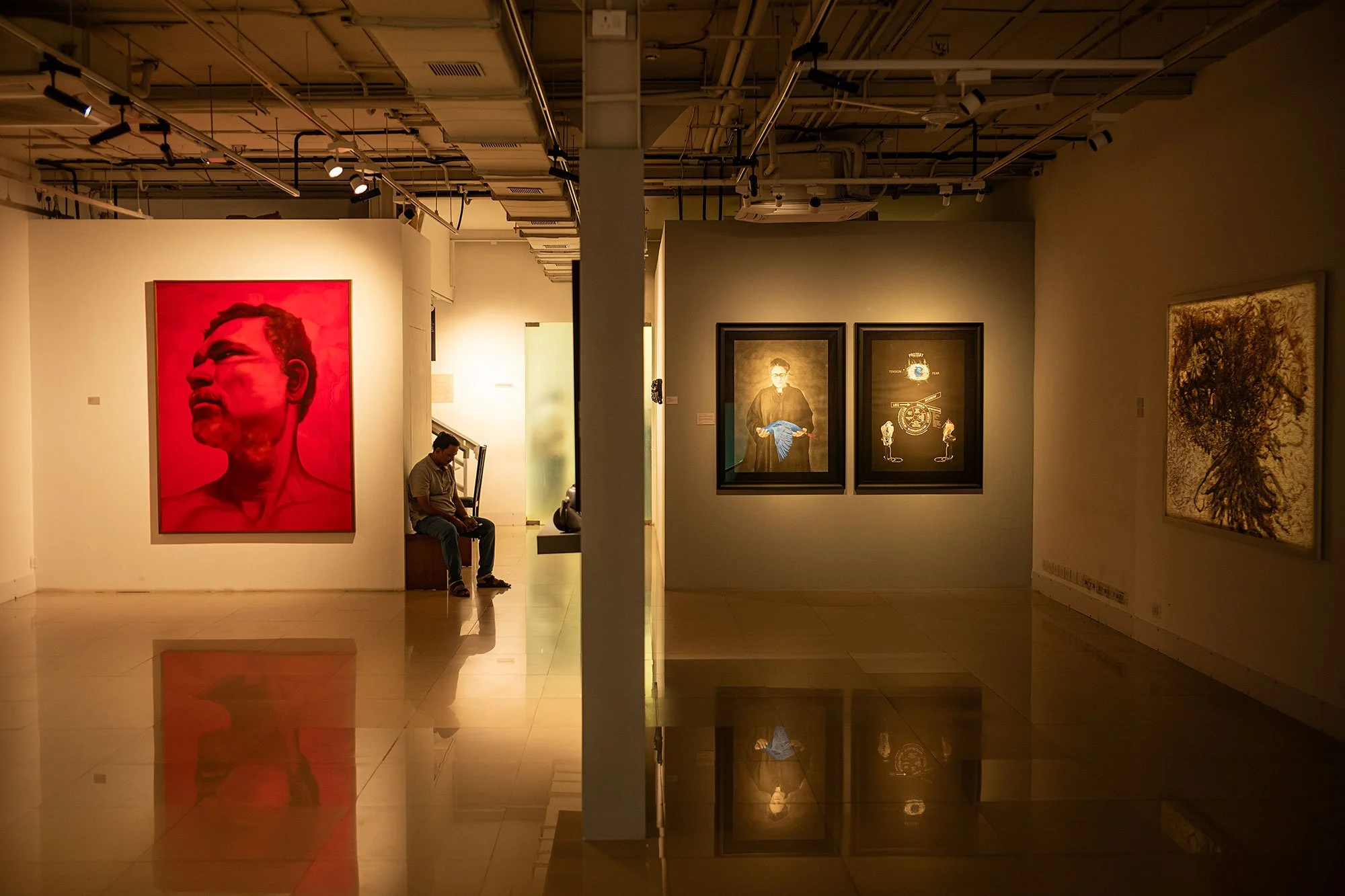 The Fourth Wall | Group Show. Sakshi Gallery. Mumbai, India.