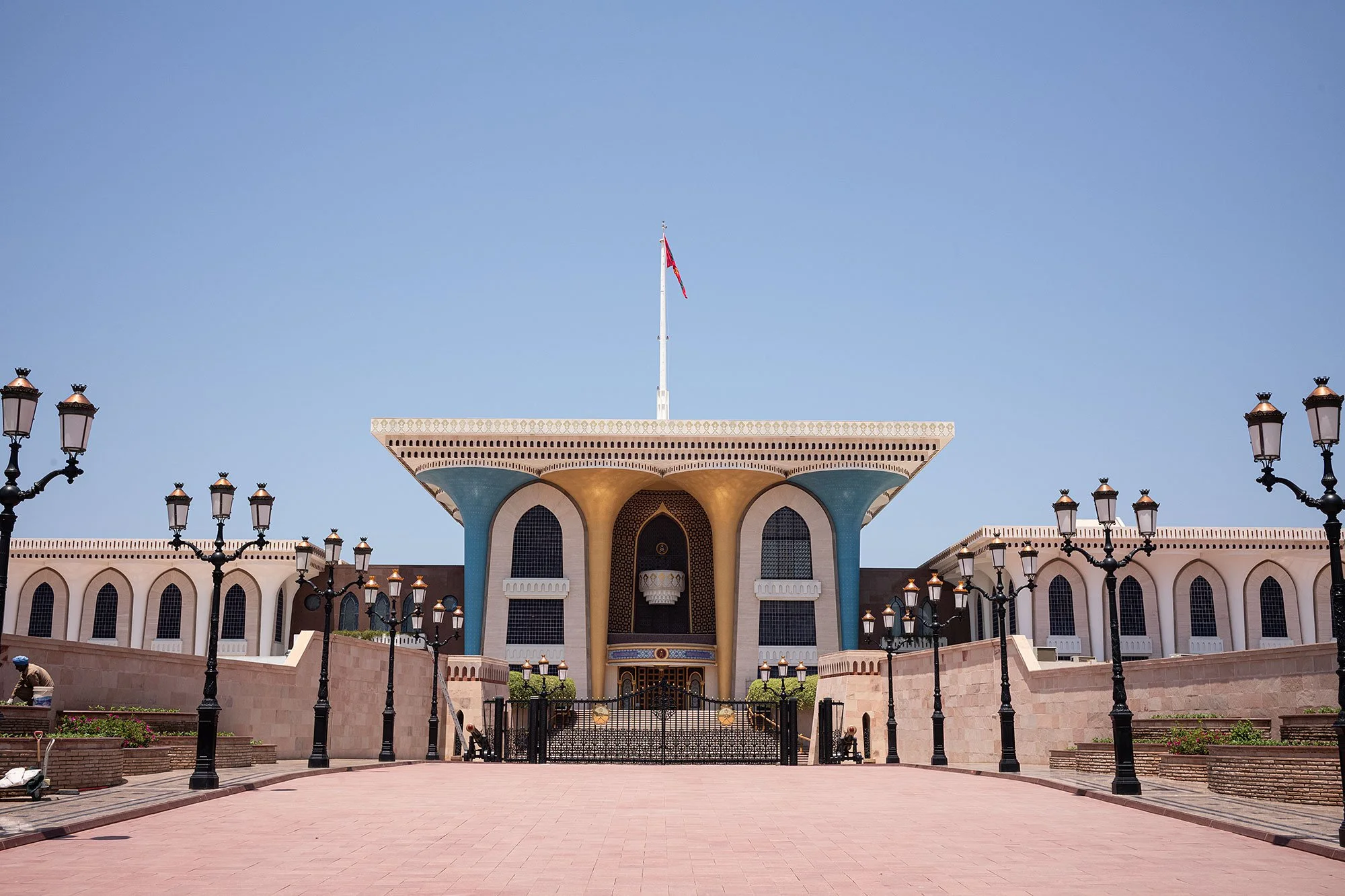 Al Alam Palace. Muscat, Oman.