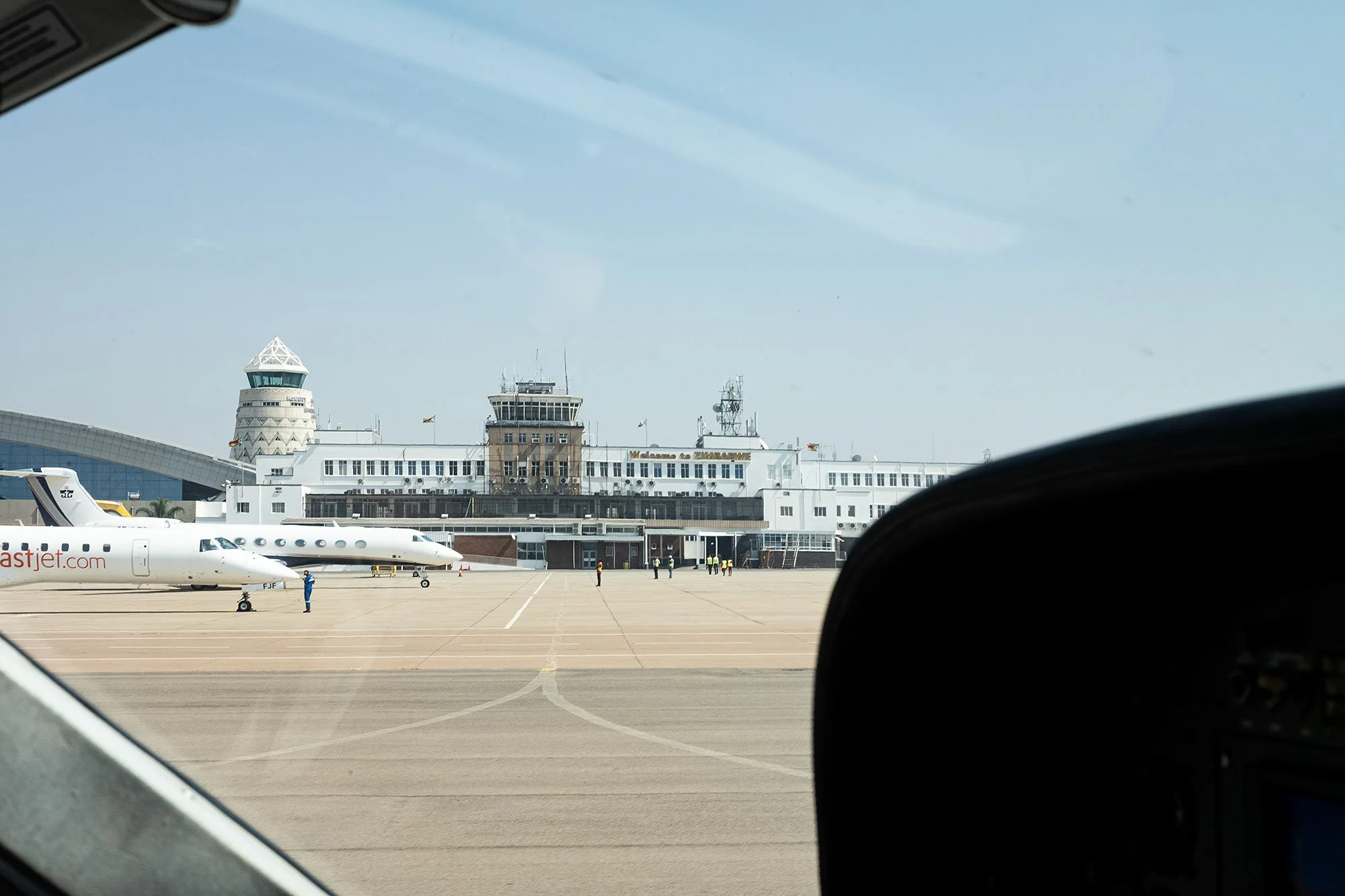 Robert Gabriel Mugabe International Airport. Harare, Zimbabwe.
