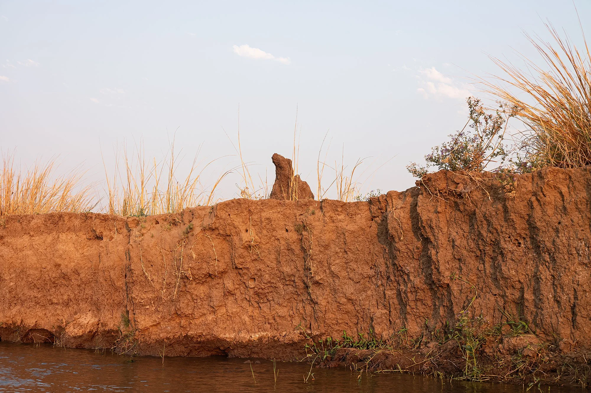 Canoeing in Mana Pools, Zimbabwe.