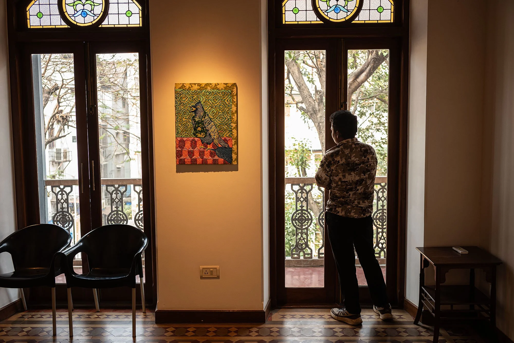 Rachita Dutta. Have we forgotten how to feel? Chemould Colab. Mumbai, India.