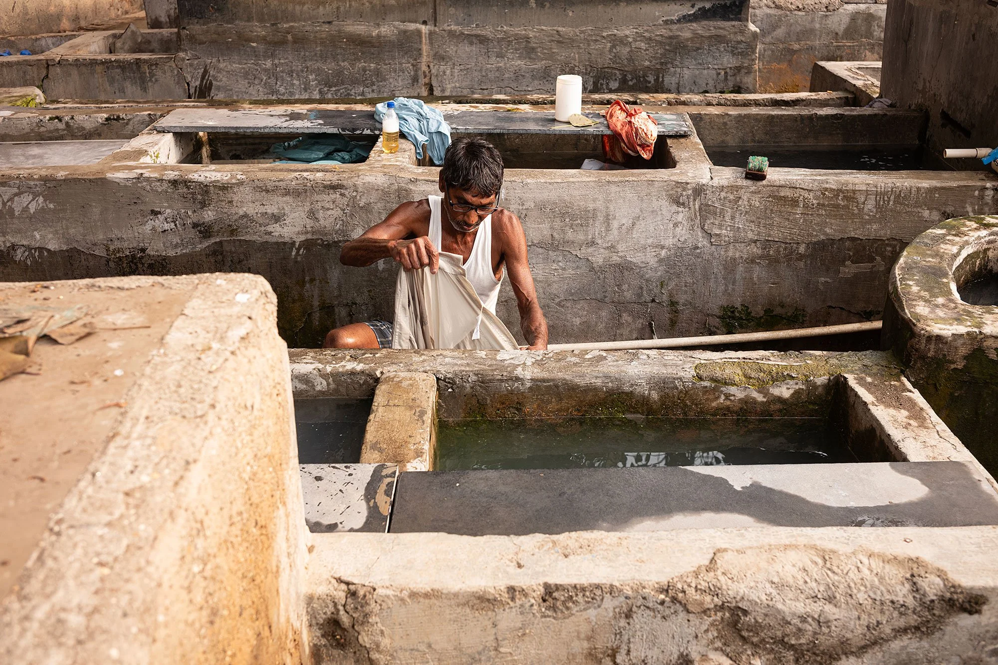 Dhobi Ghat. Mumbai, India.