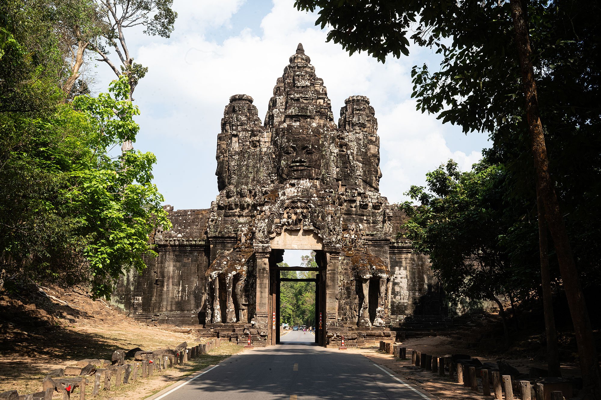 Victory Gate. Angkor Thom, Cambodia.