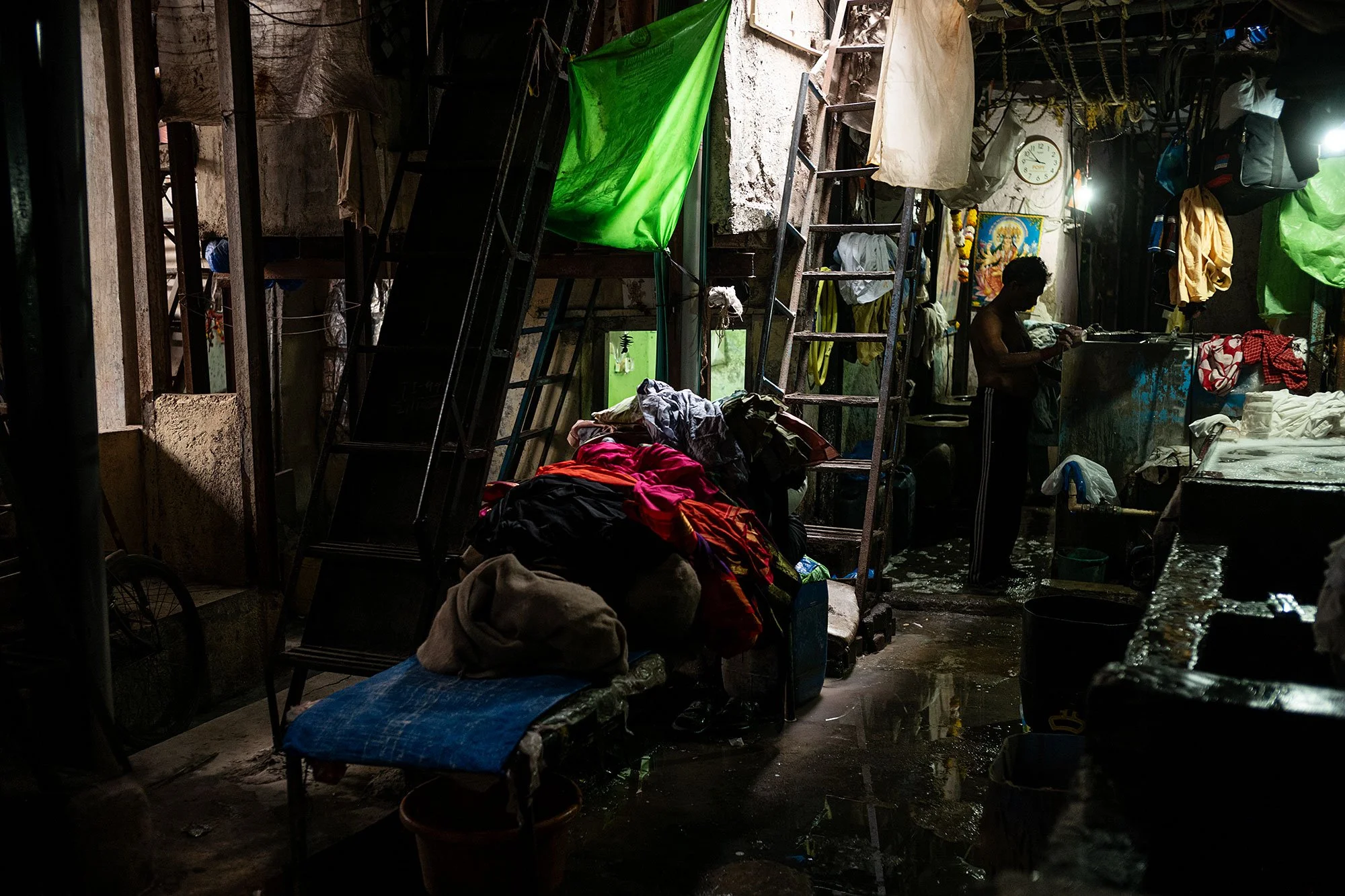 Dhobi Ghat. Mumbai, India.