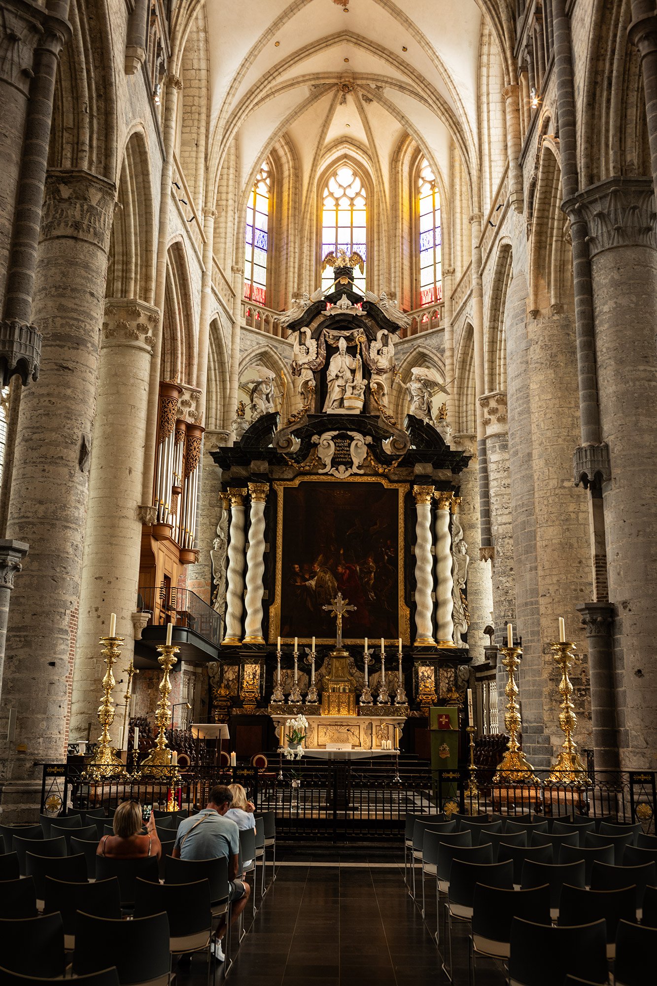 Saint Nicholas' Church. Ghent, Belgium.