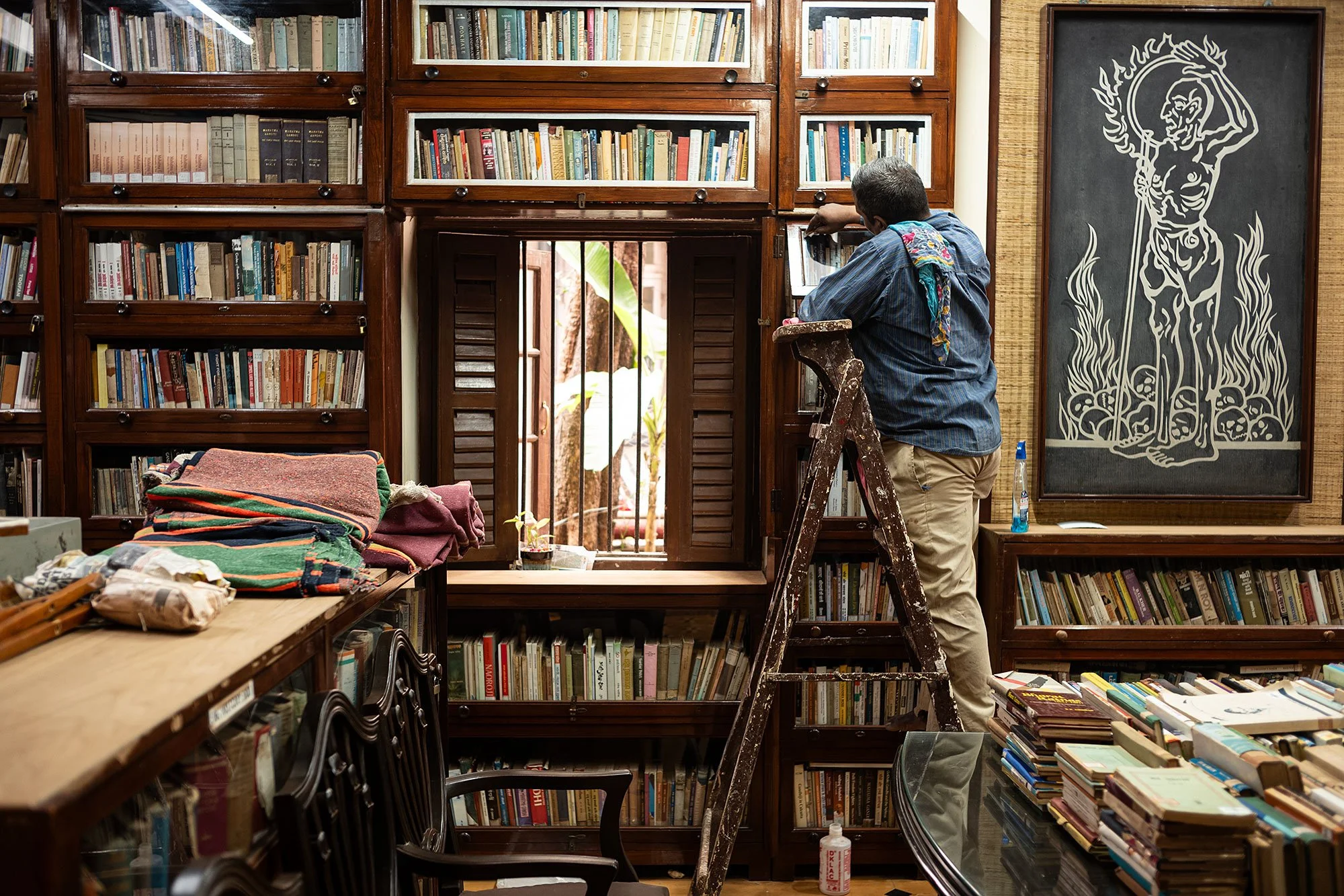 Mani Bhavan Gandhi Sangrahalaya. Mumbai, India.